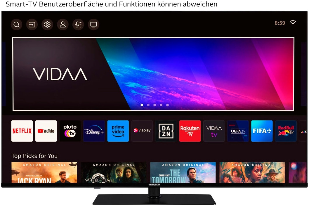 Telefunken LED-Fernseher »D43U975M8CWI«, 4K Ultra HD, Smart-TV