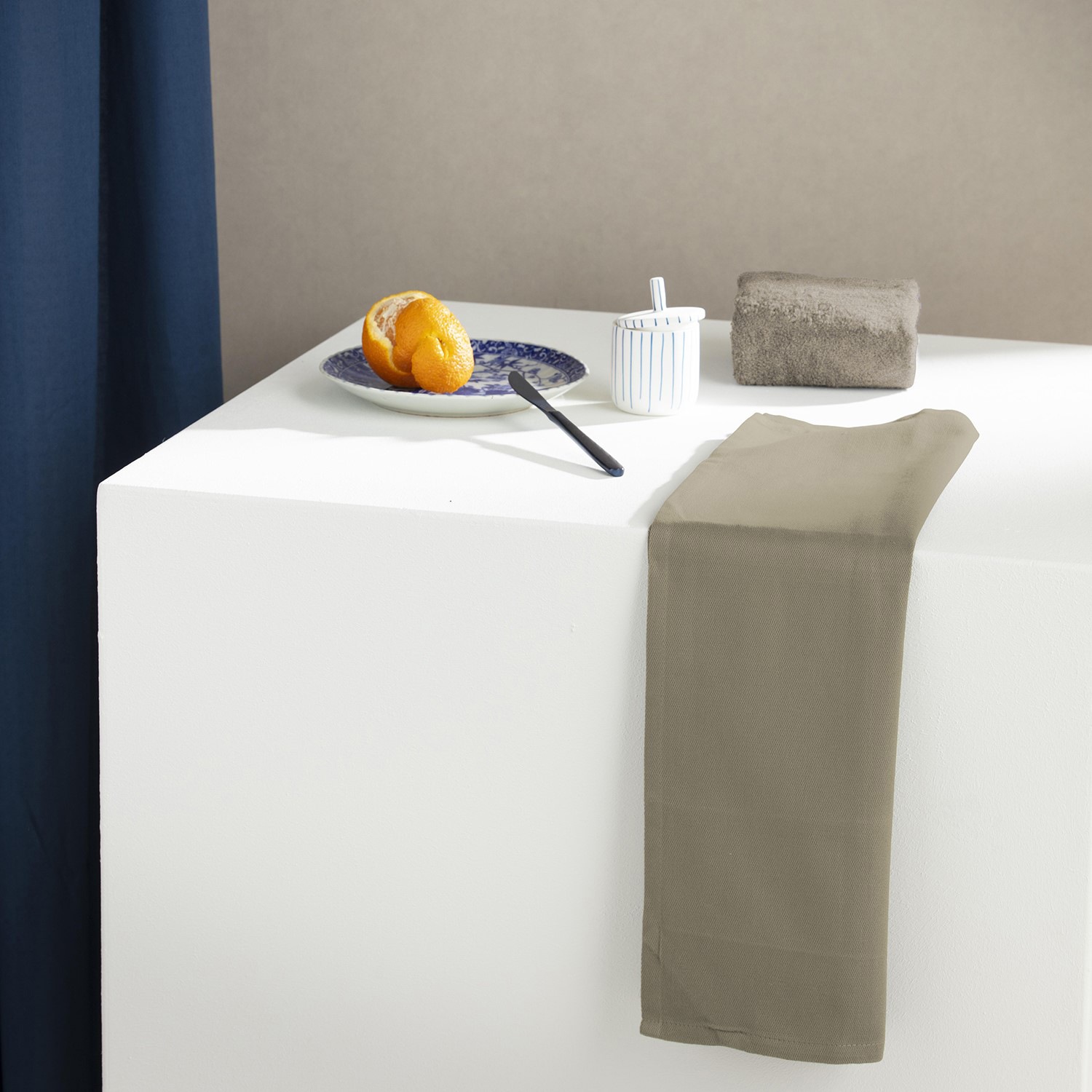 Thumbnail - DDDDD Geschirrtuch "Logo aus 100% Baumwolle, 60x65 cm" Jacquard-Gewebe, sehr saugstark und langlebig