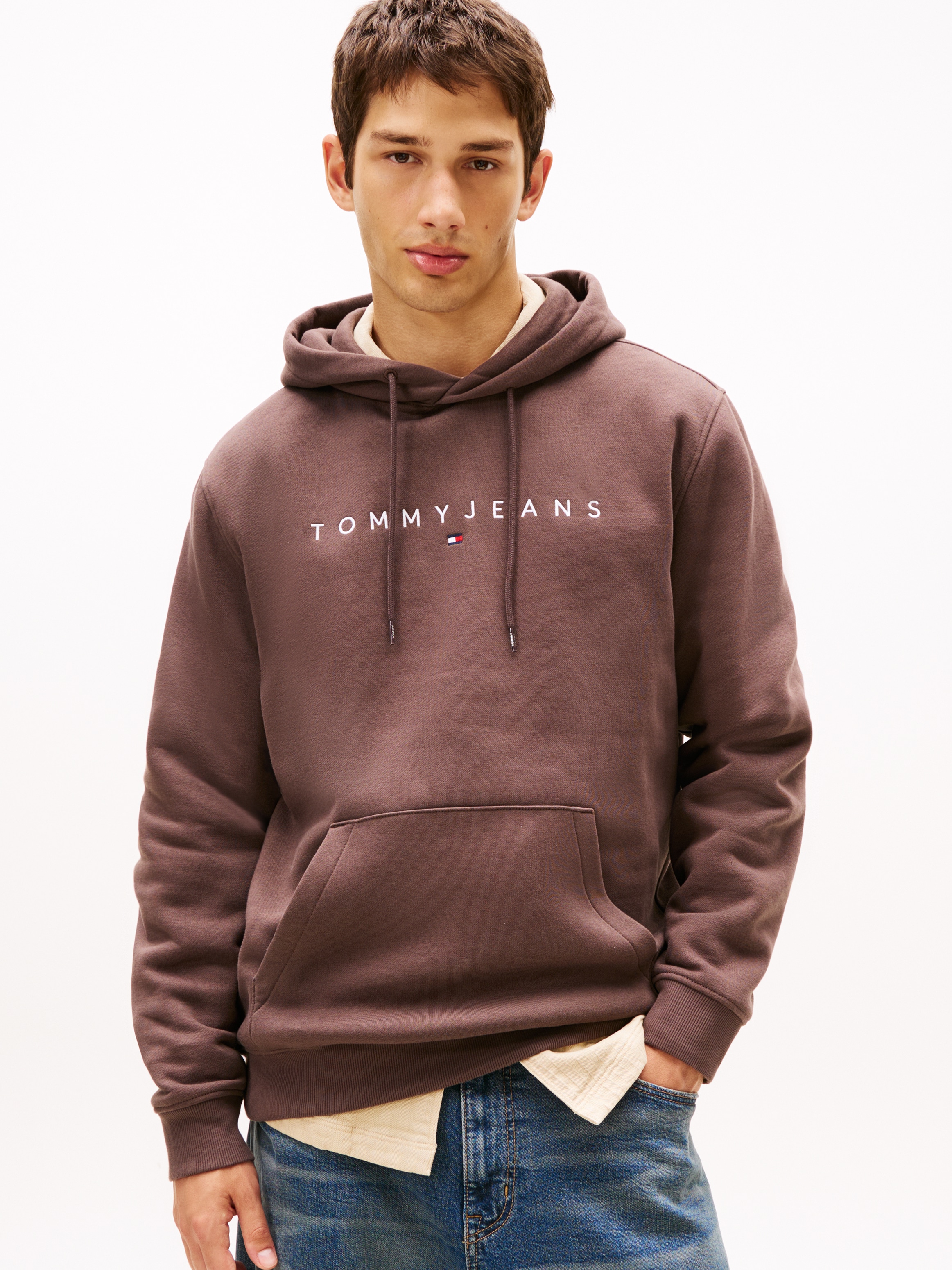 Tommy Jeans Hoodie »TJM REG LINEAR LOGO HOODIE EXT«
