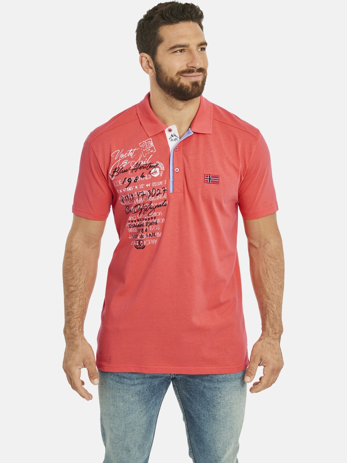 Jan Vanderstorm Poloshirt »Poloshirt JANO«