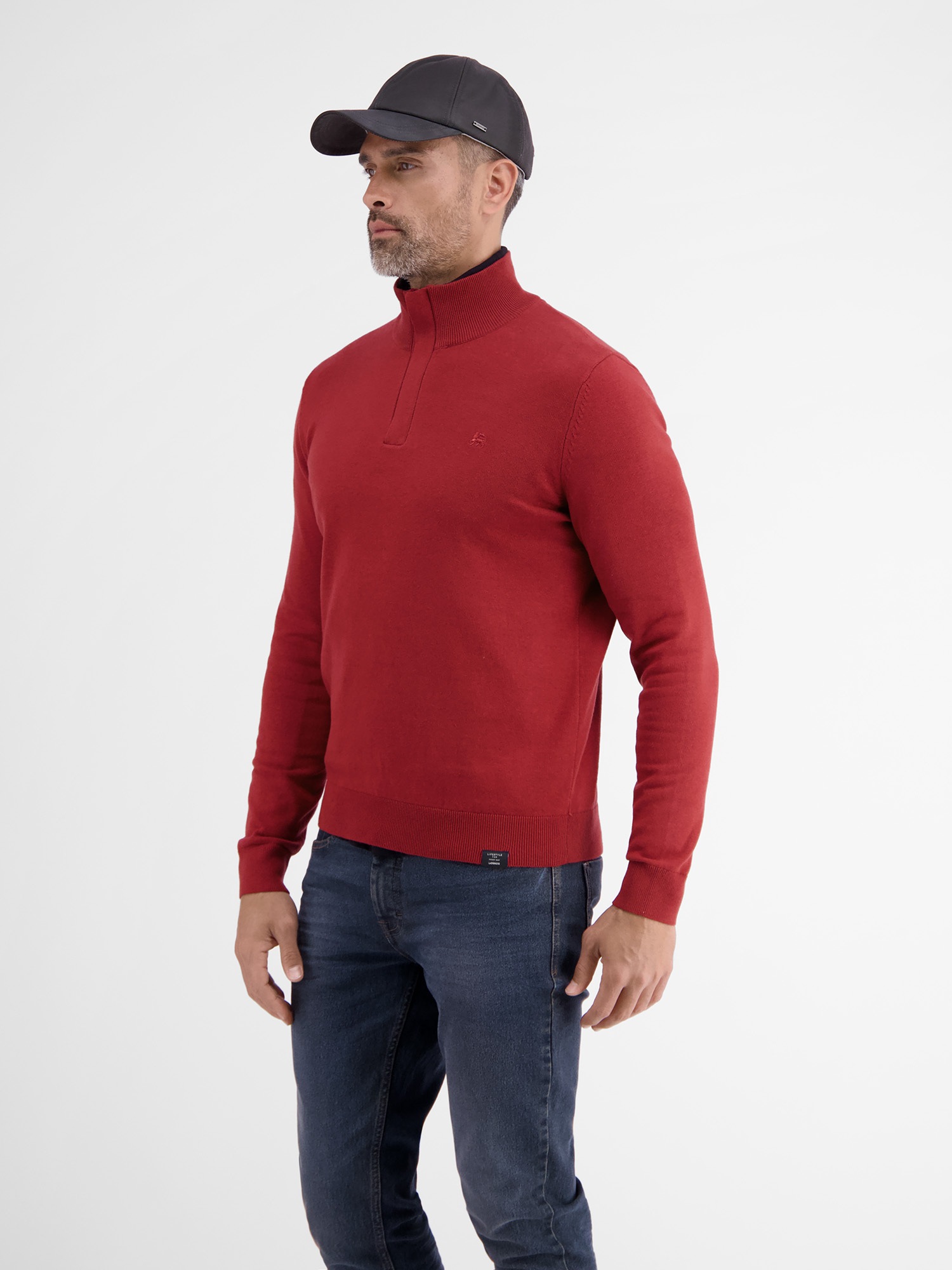 LERROS Strickpullover »LERROS Troyer in Twist-Strick«