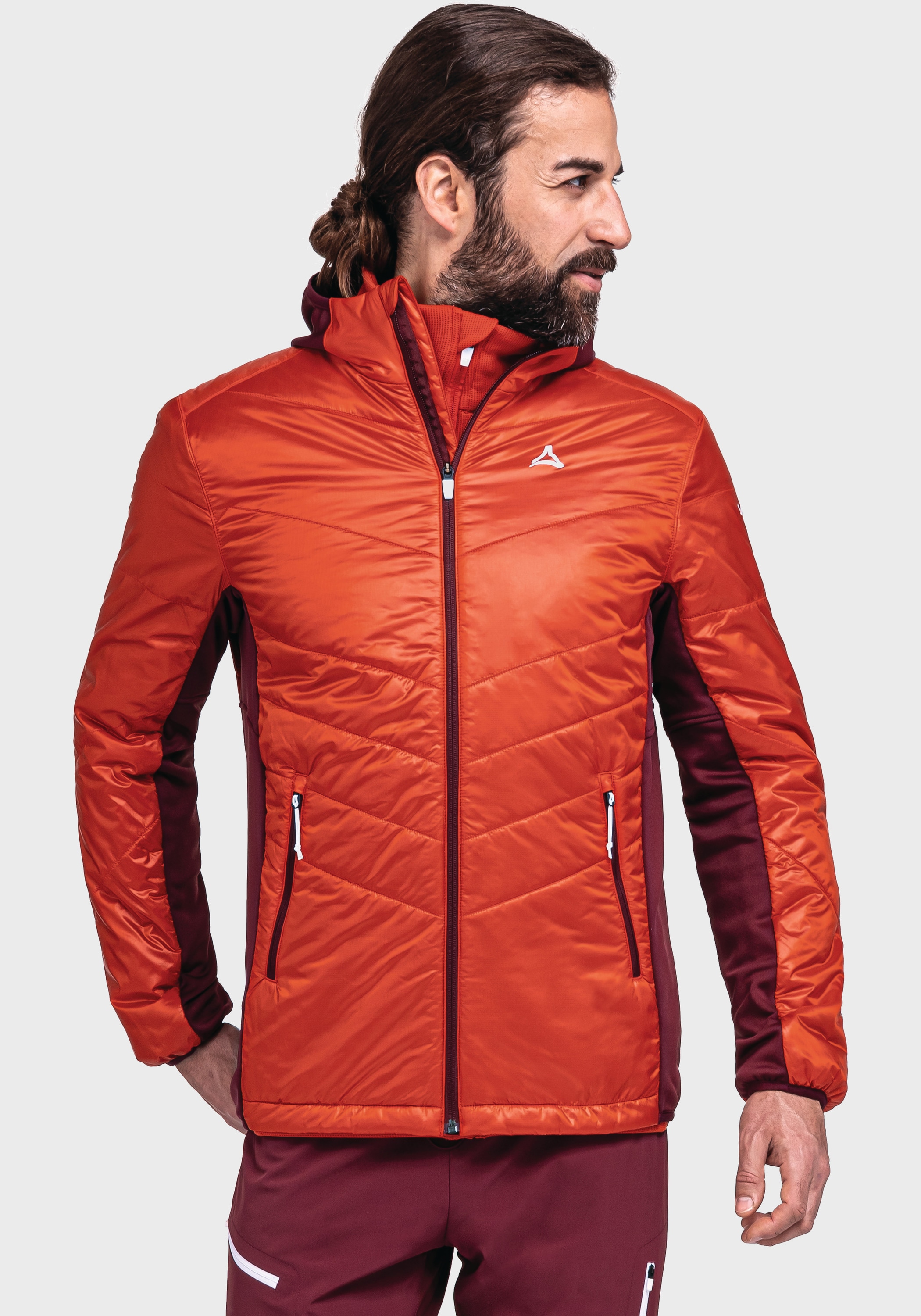»Hybrid Kapuze Jacket Stams ▷ mit kaufen Outdoorjacke Schöffel M«, BAUR |