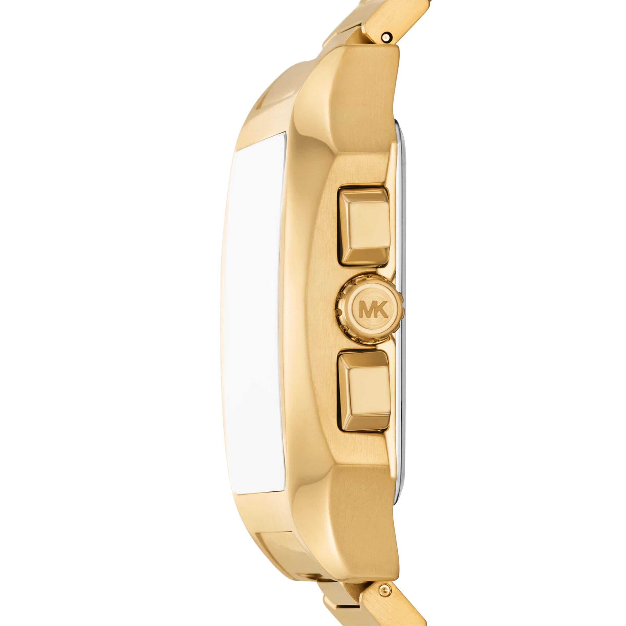 MICHAEL KORS Chronograph »Hayes« Quarzuhr, Armbanduhr, Edelstahlarmband, analog, Tag, Stoppfunktion