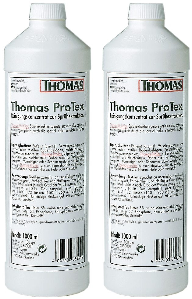 Thomas Teppichreiniger »Protex« 2x1l butelis