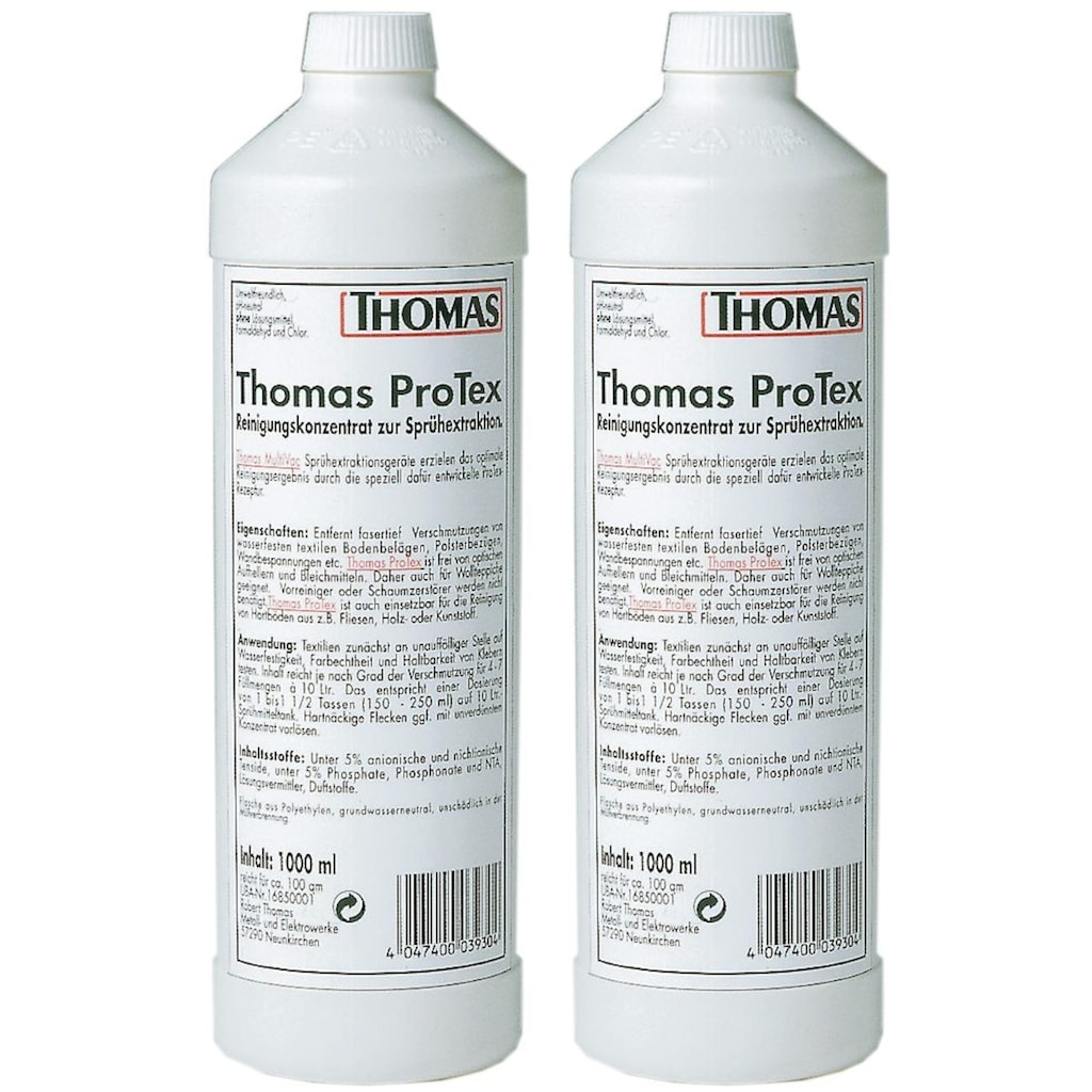 Thomas Teppichreiniger »Protex«, 2x1l Flasche