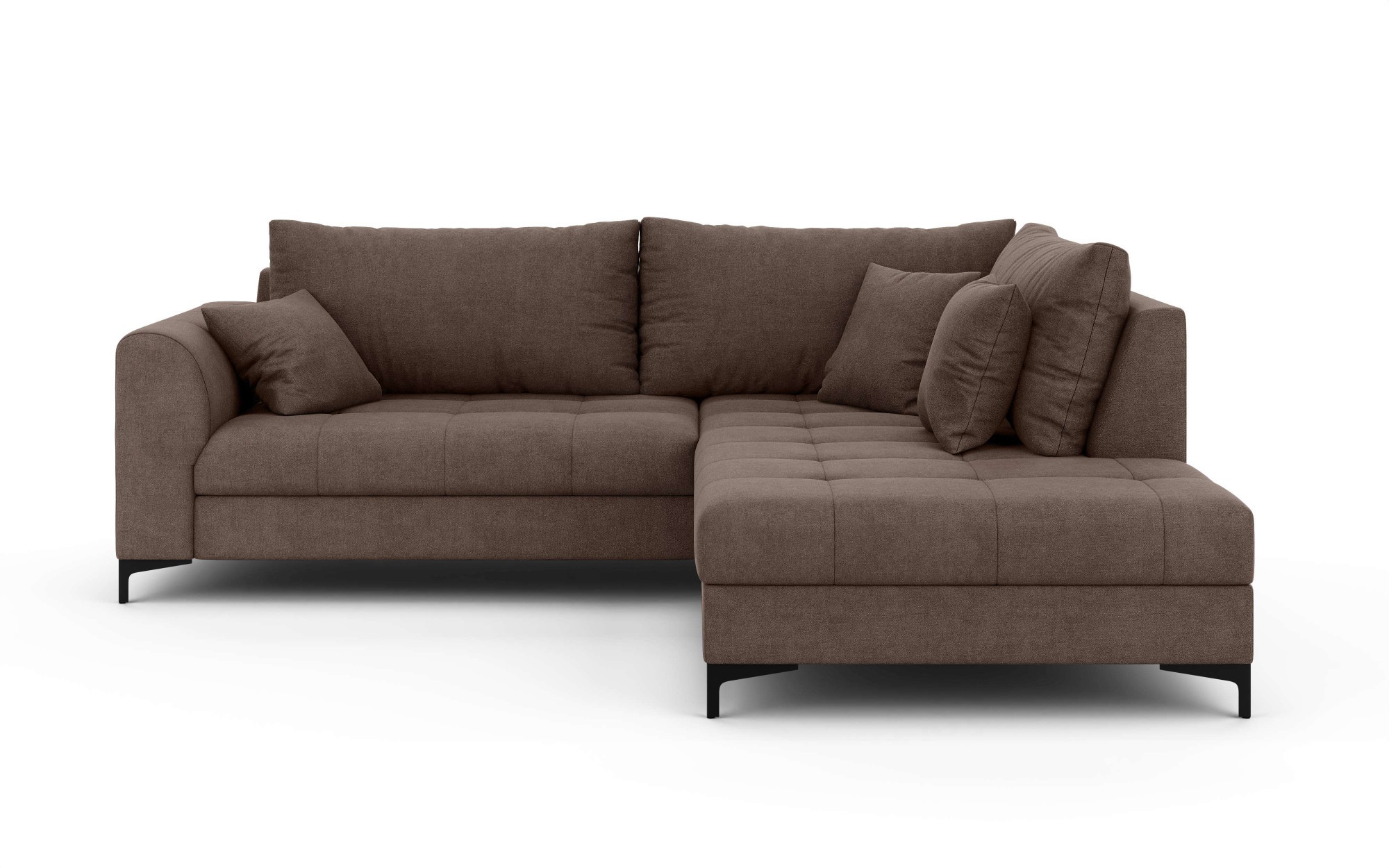OTTO home Ecksofa "LEEVKE Design-Sofa mit Ottomane rechts/links bestellbar, günstig online kaufen