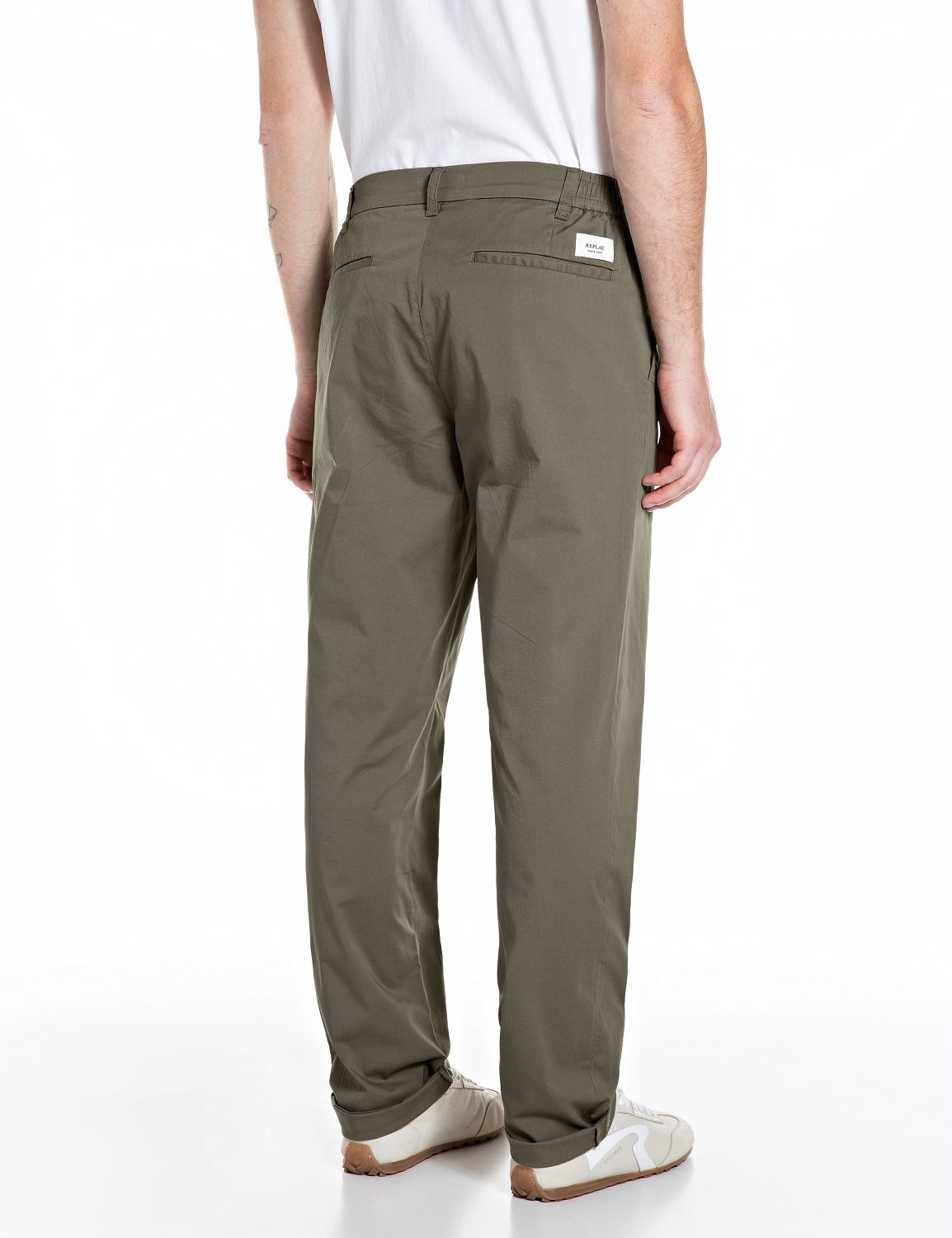 Replay Chinohose "ADHANN" im Tapered Fit günstig online kaufen