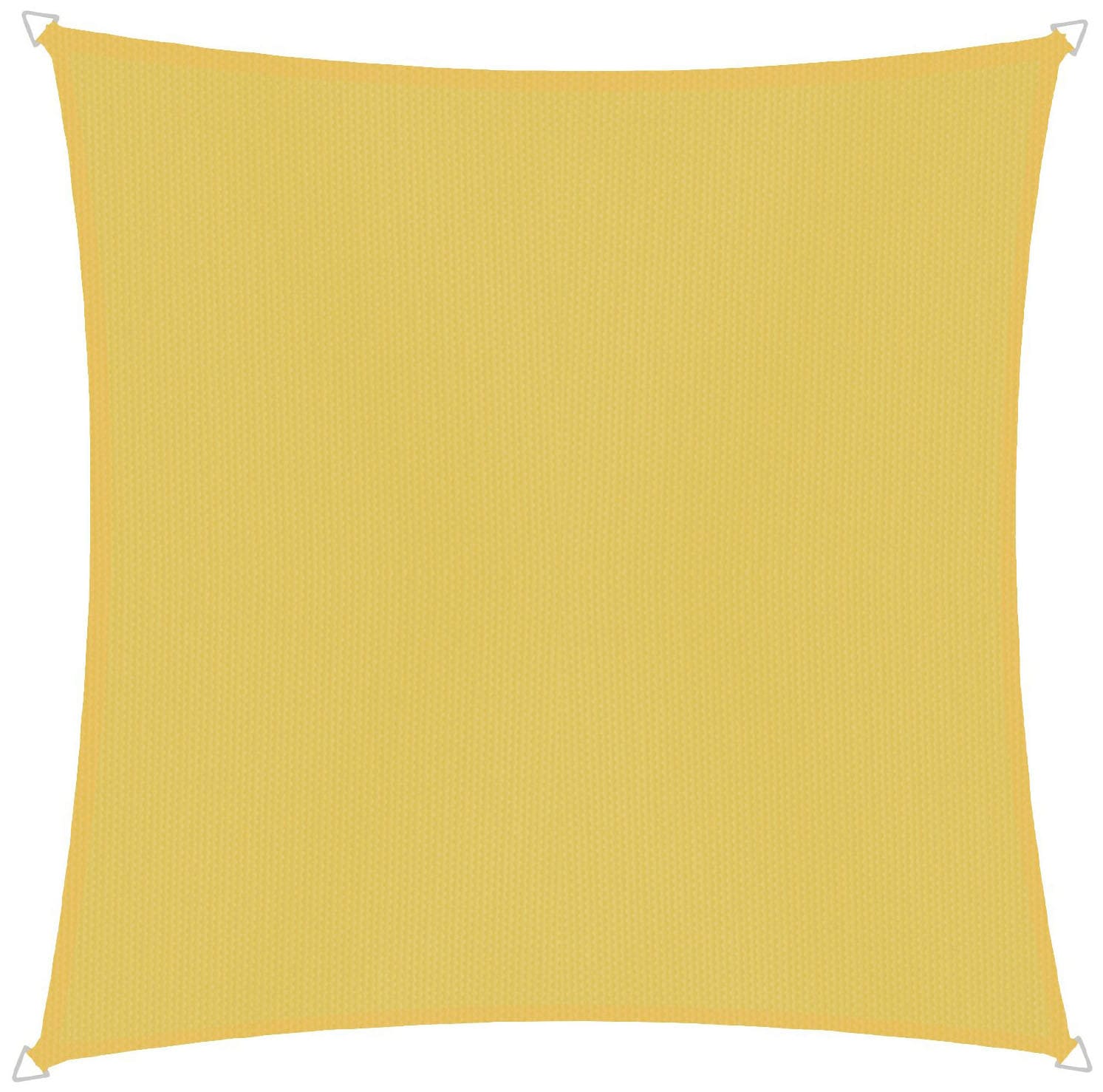 Windhager Sonnensegel »Cannes Quadrat«, 5x5m, gelb
