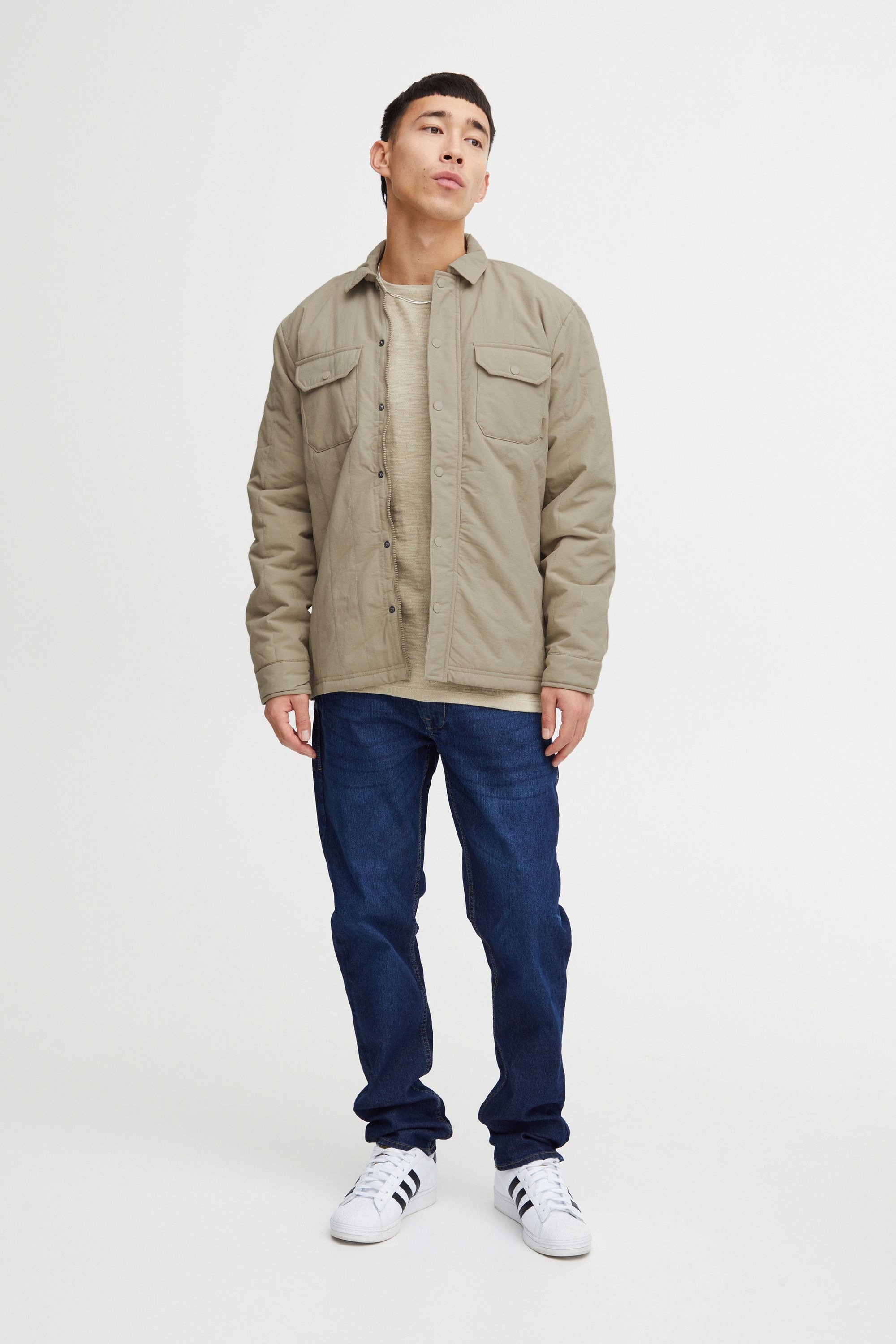 Thumbnail - Blend Hemdjacke "BHJacket" ohne Kapuze Stilvolle Übergangsjacke mit Taschen