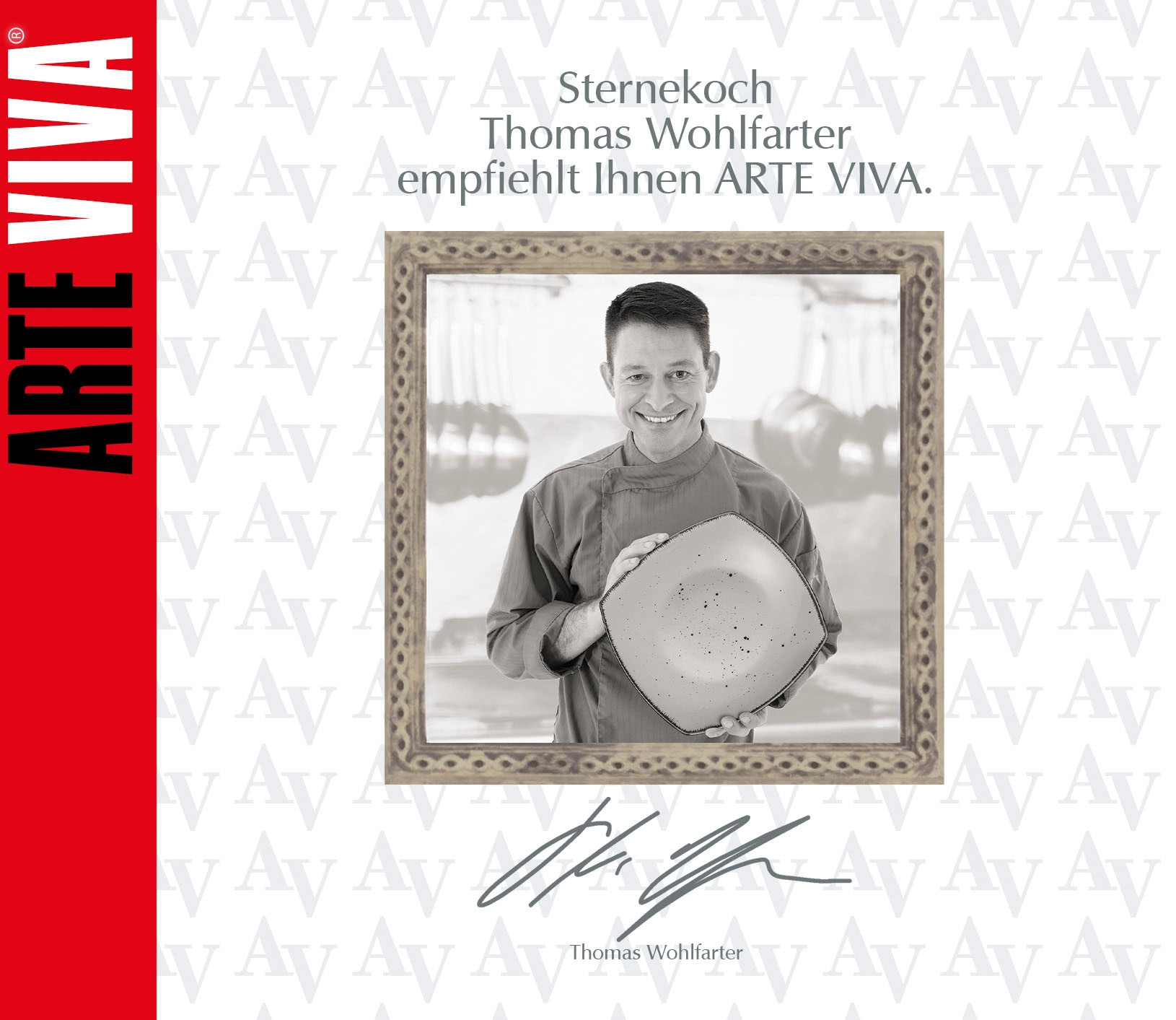 ARTE VIVA Kombiservice »Geschirr-Set Puro«, (Set, 16 tlg.), vom Sternekoch Thomas Wohlfahrter empfohlen