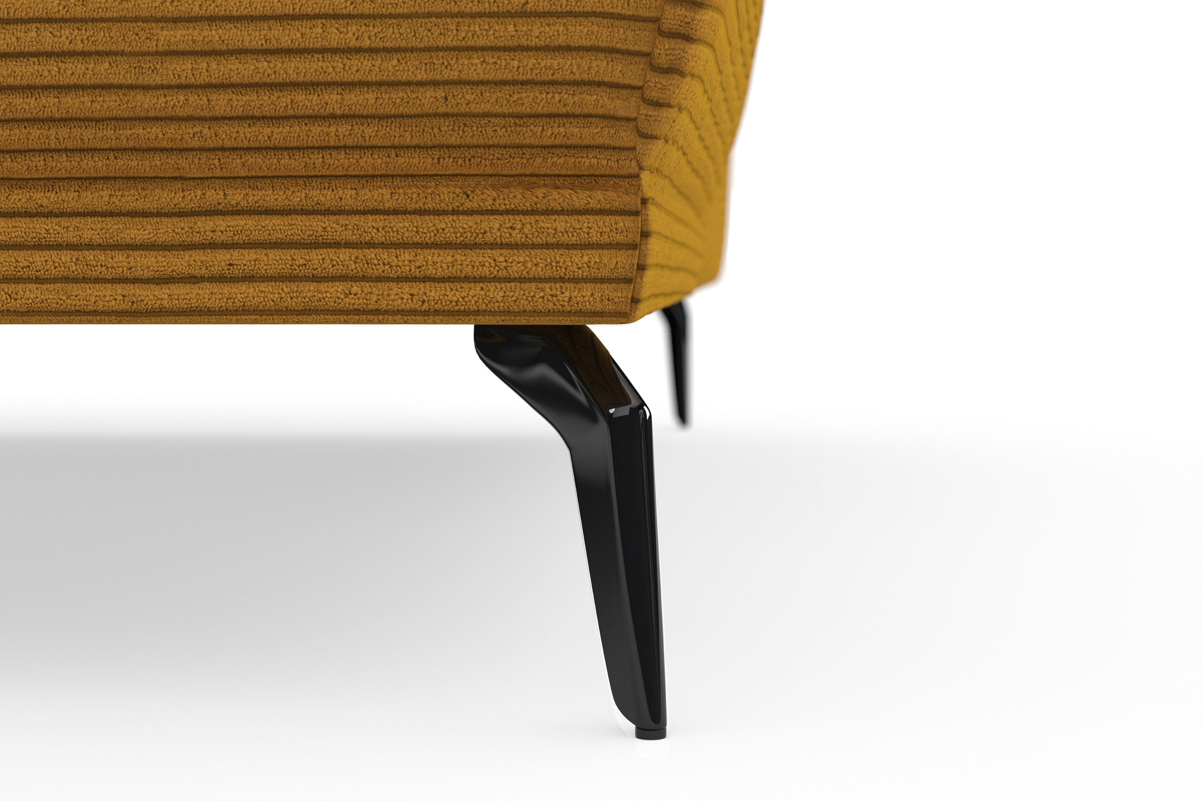 INOSIGN Ecksofa »Coco L-Form«, Sitztiefen-, Arm- und Kopfteilverstellung, Cord-Bezug, Fußhöhe 15 cm