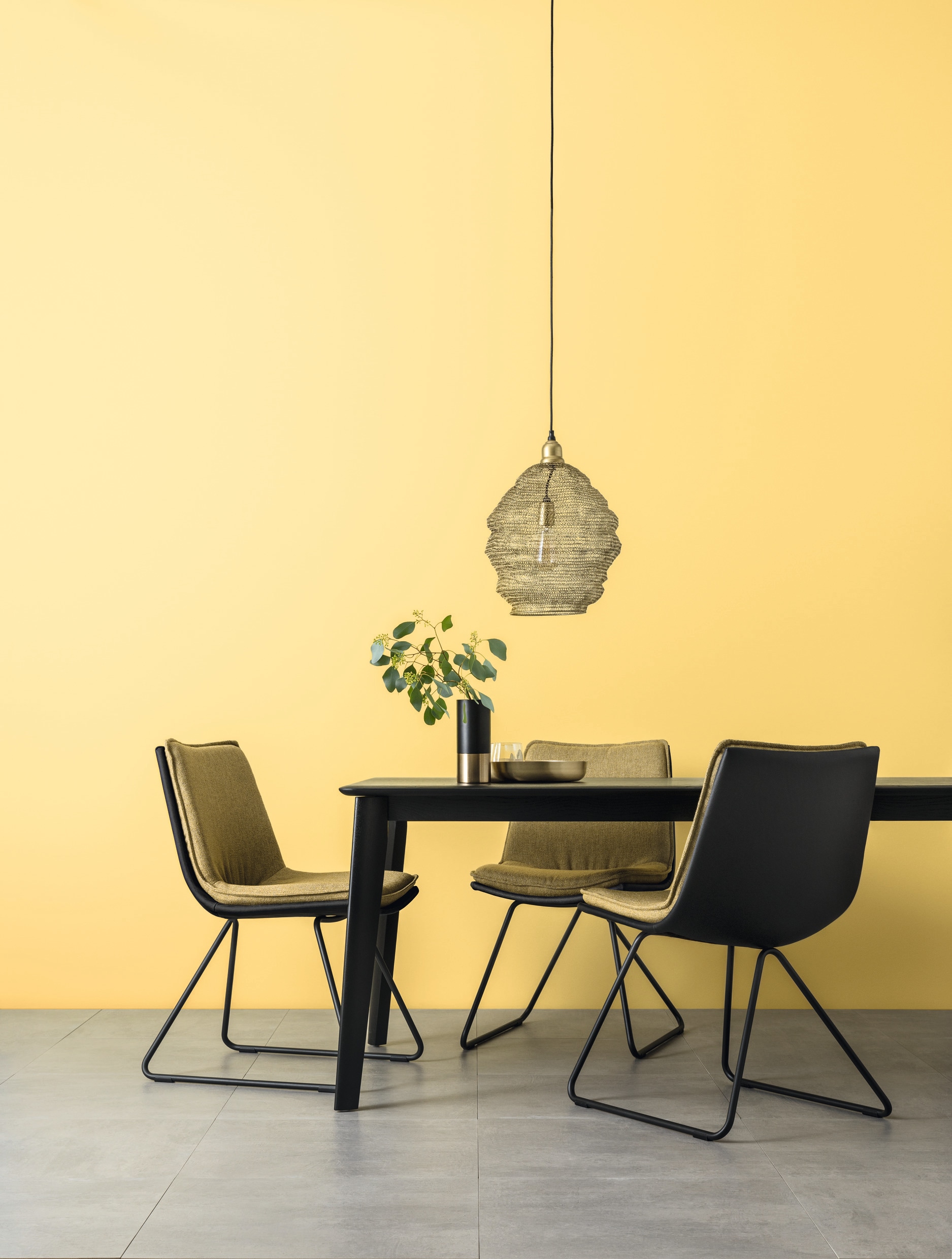 SCHÖNER WOHNEN FARBE Wand- und Deckenfarbe »designfarben«, 100 ml, Freundliches Goldgelb Nr. 11, hochdeckende Premium-Wandfarbe