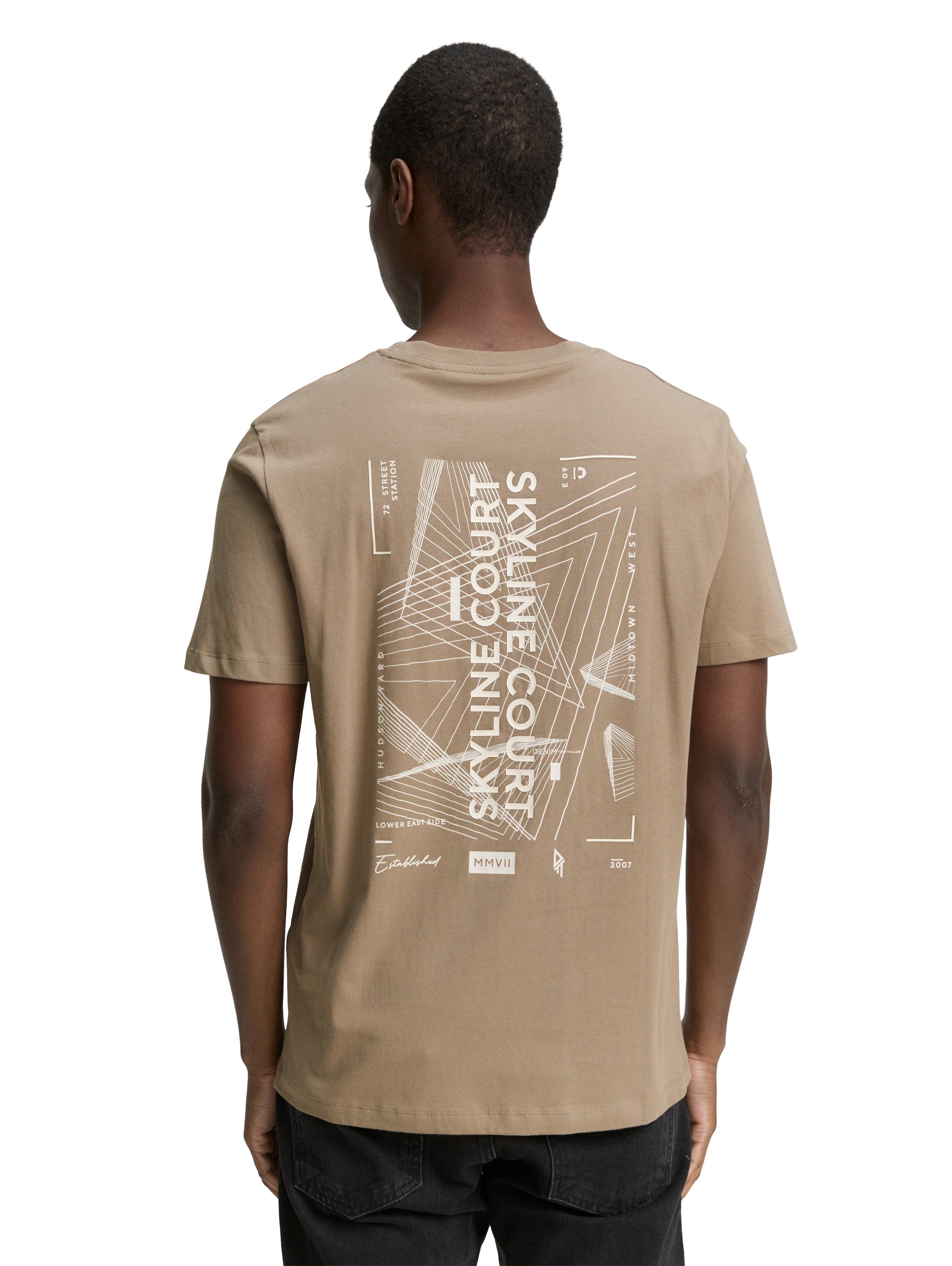 TOM TAILOR Denim T-Shirt, mit Rundhalsausschnitt günstig online kaufen