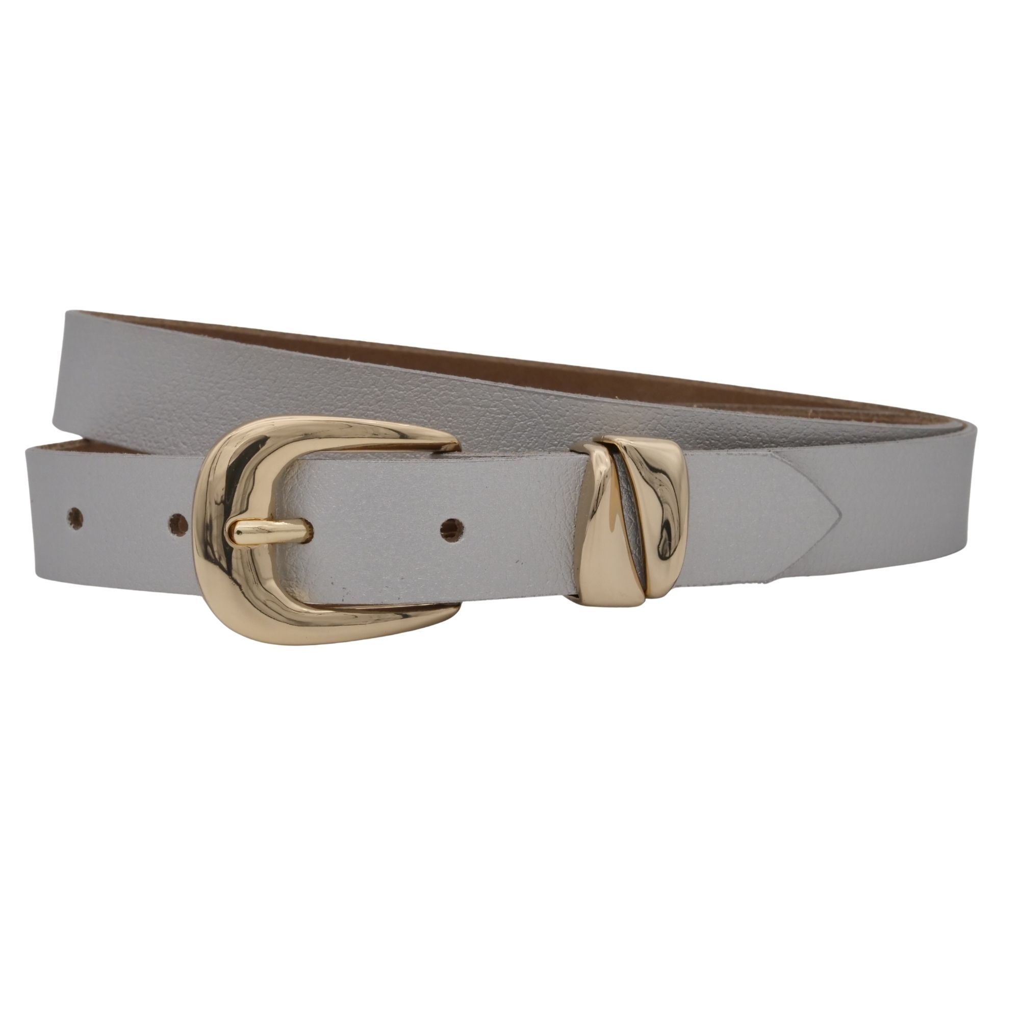 AnnaMatoni Ledergürtel "AnnaMatoni AnnaMatoni Damen Ledergürtel 2,5 cm breit mit"