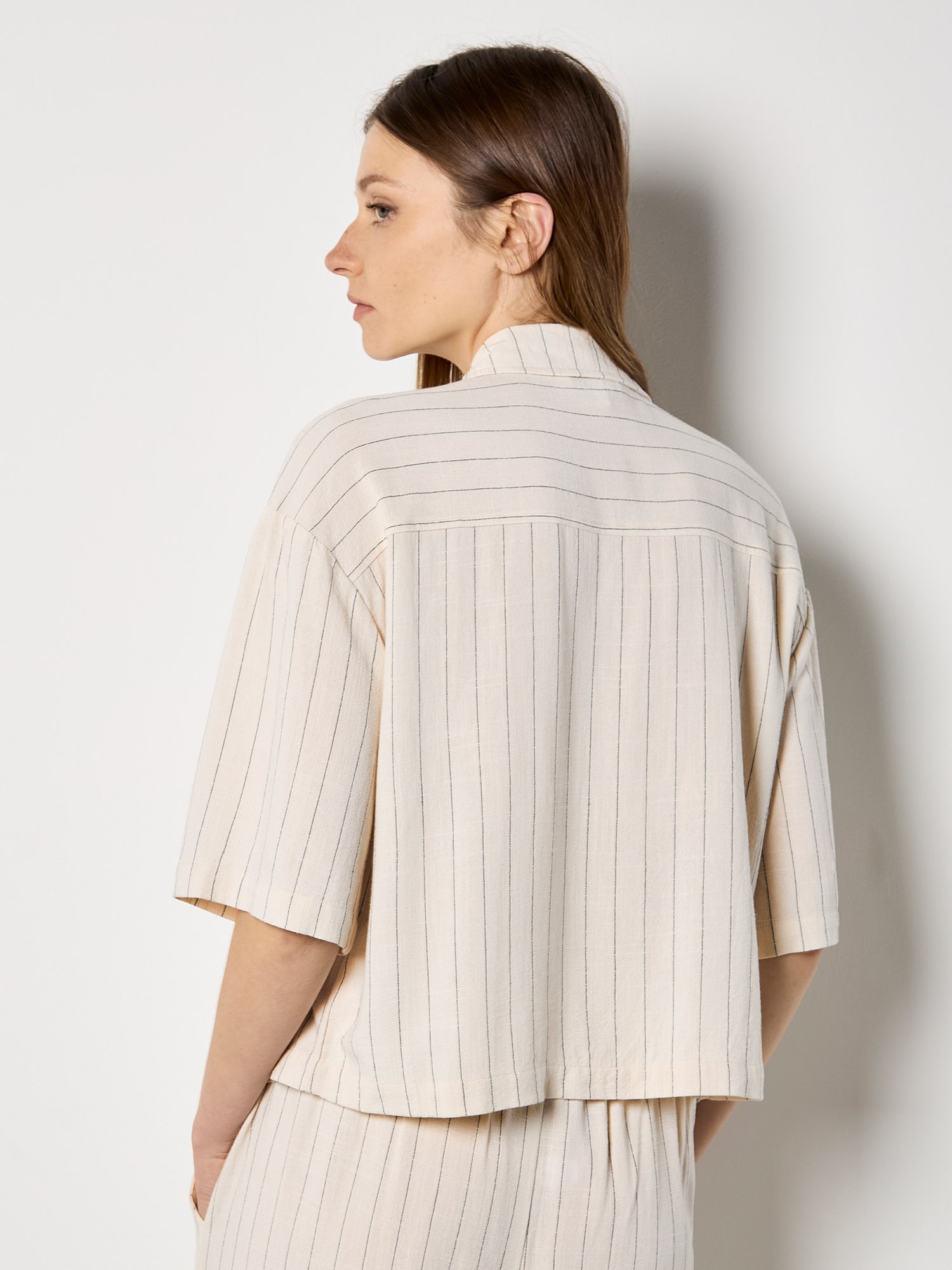 Apricot Hemdbluse »Bluse« mit verdecktem Verschluss