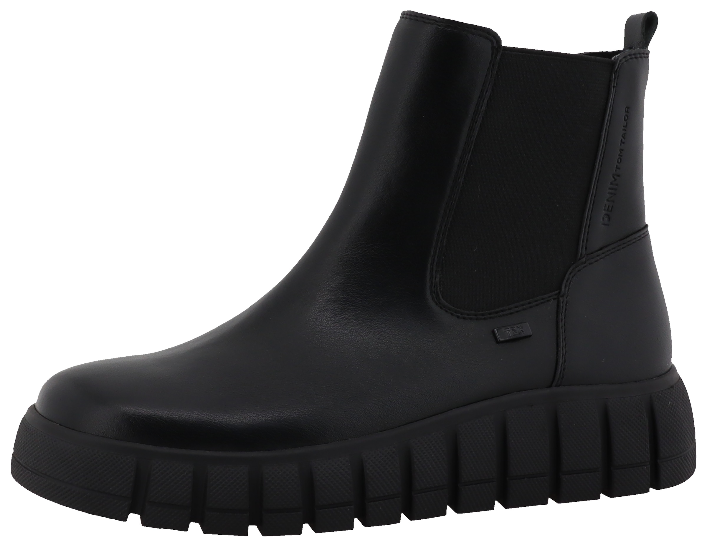 TOM TAILOR Chelseaboots, Keilstiefelette, Plateauboots mit Reißverschluss günstig online kaufen