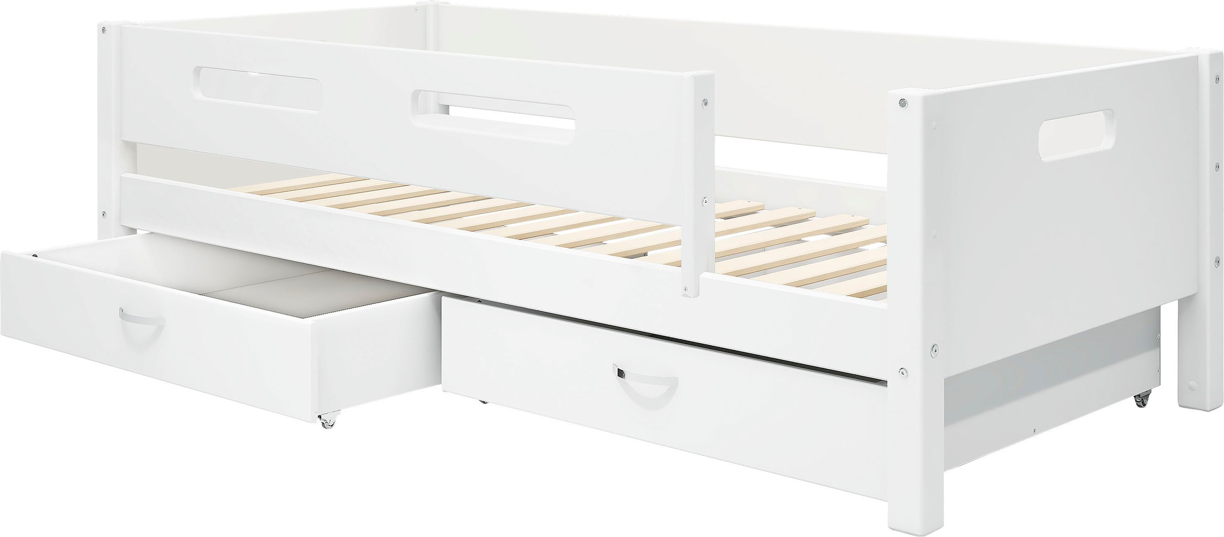 Thuka Einzelbett, Thuka Nordic produziert bei Flexa, incl Rollrost