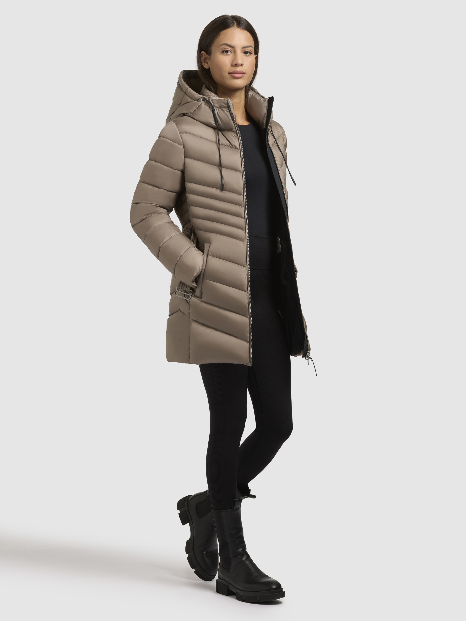 khujo Steppjacke »SELMA«, mit Kapuze