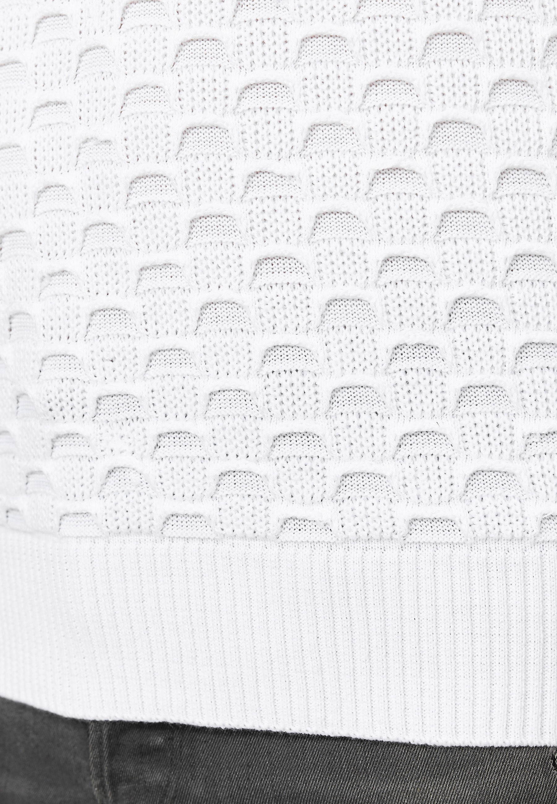 Rusty Neal Strickpullover mit modernem Strickmuster