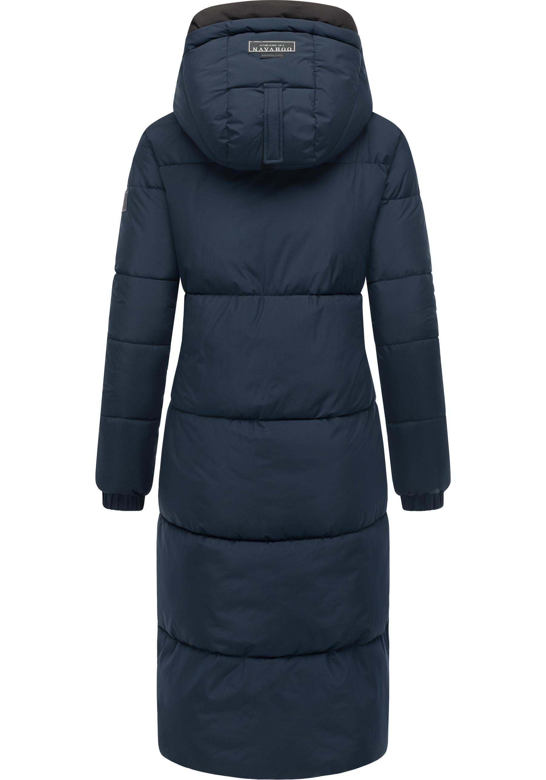 Navahoo Steppmantel »Taublüte XIV« Gesteppter Damen Mantel mit 2-Wege-Reißverschluss
