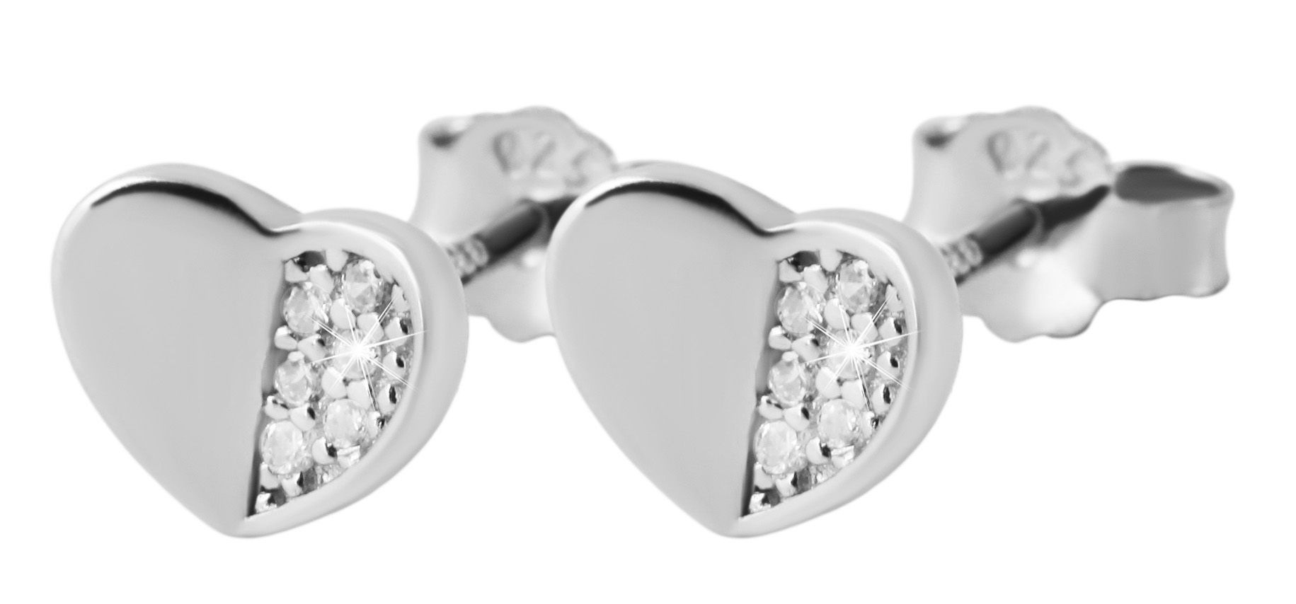 Adelia´s Paar Ohrhänger "Damen Ohrringe – Ohrstecker aus 925 Silber mit Zir günstig online kaufen