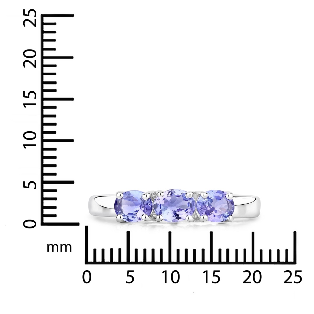 Rafaela Donata K695 Cocktail Ring Silver Size 54 3