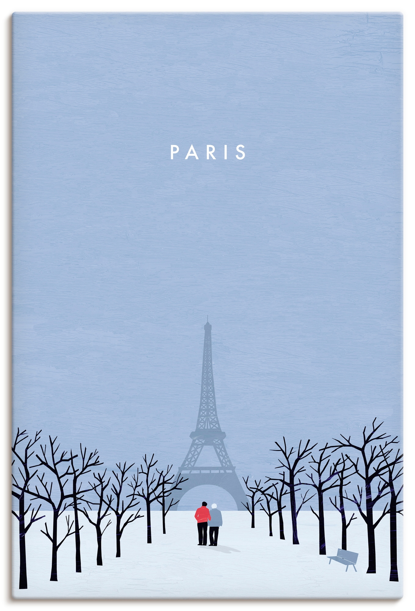 Artland Wandbild "Paris" 1 Stk. tlg. als Alubild, Leinwandbild, Poster, Wandaufkleber in verschied. Größen