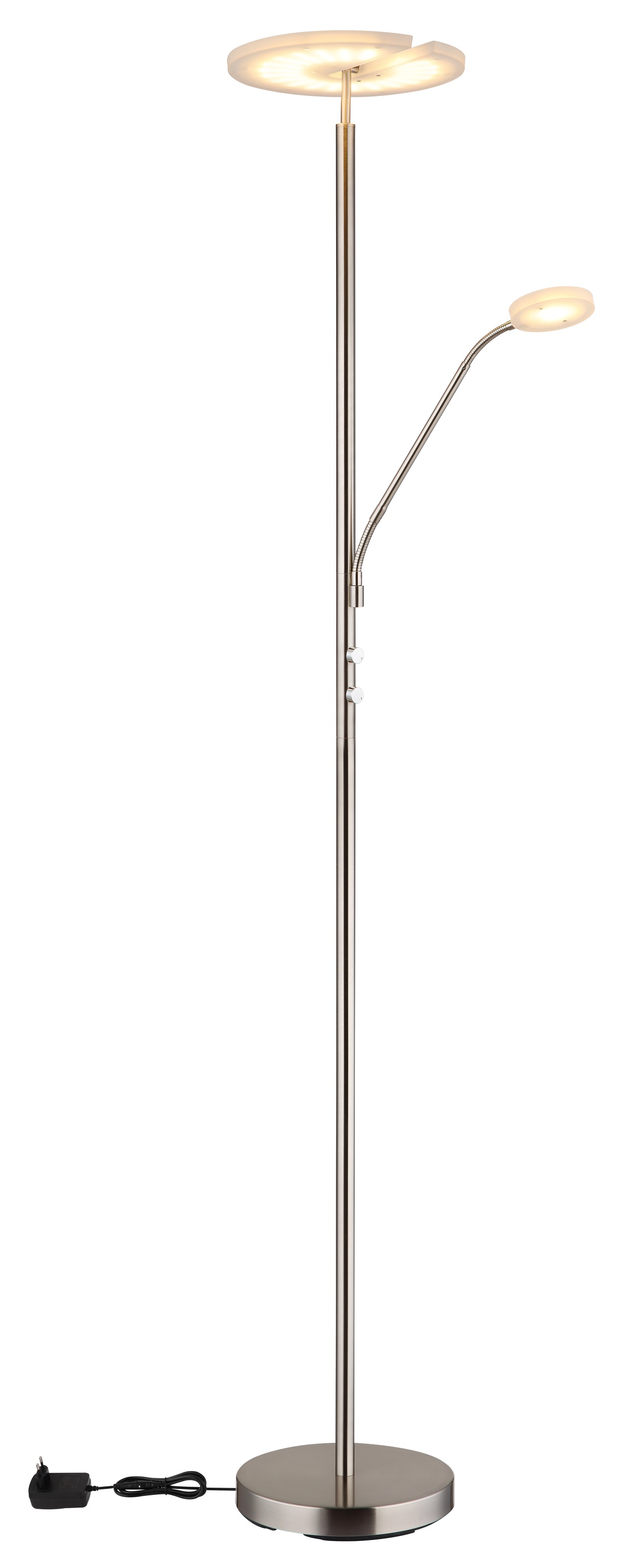 GLOBO LIGHTING Deckenfluter »STANFORD« LED-Modul 1 Stk. Warmweiß Stehlampe Stehleuchte Fluter Wohnzimmer Flur