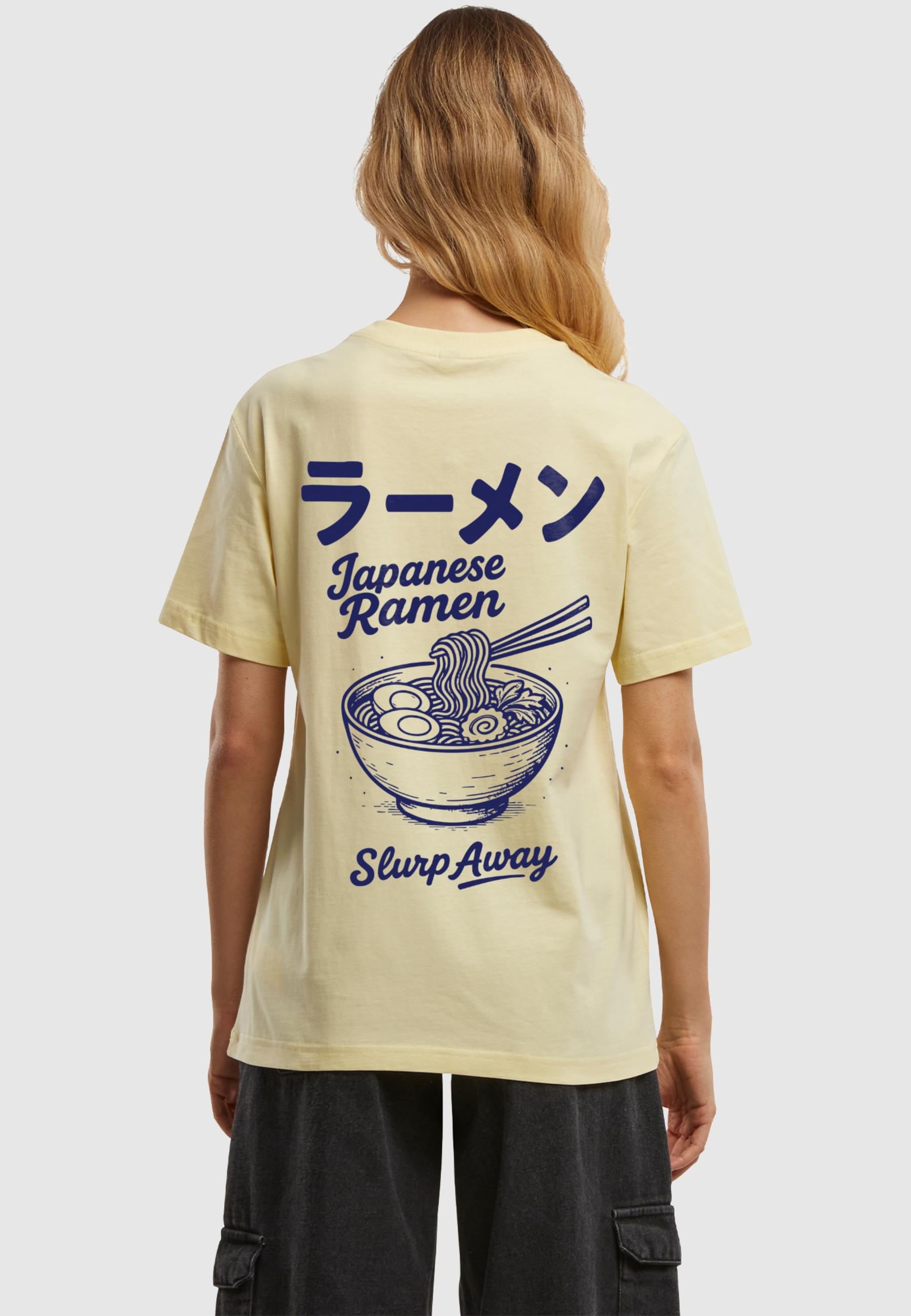 Merchcode T-Shirt »Merchcode Ladies Japanese Ramen Tee«, (1 tlg.)