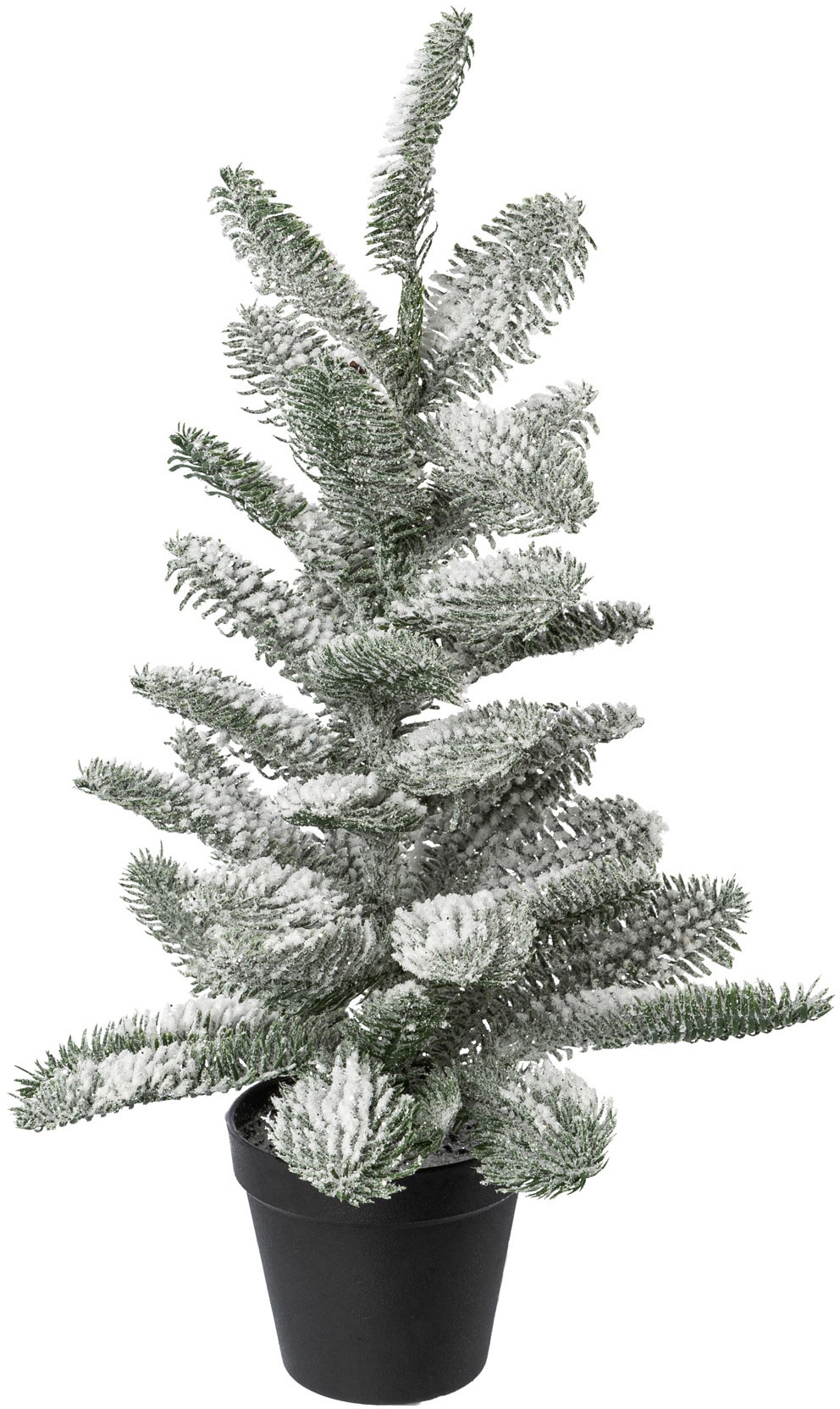 Creativ green Künstlicher Christbaum, »Weihnachtsdeko, mit | im bestellen Weihnachtsbaum Tannenbaum«, und Topf Deko-Schnee künstlicher BAUR