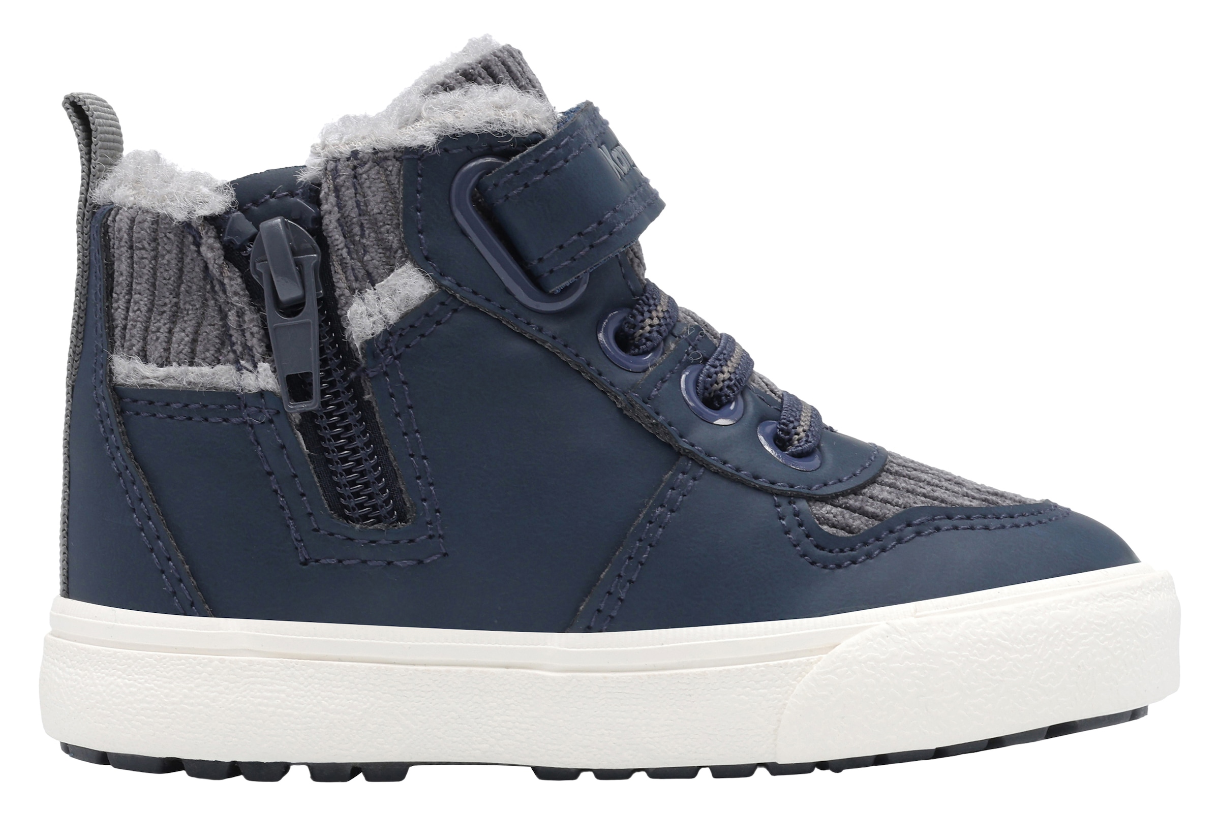 KangaROOS »Kavu Tori EV«  Warmfutter, Reißverschluss,Winterschuhe, Schnürboots, Sneakerboots