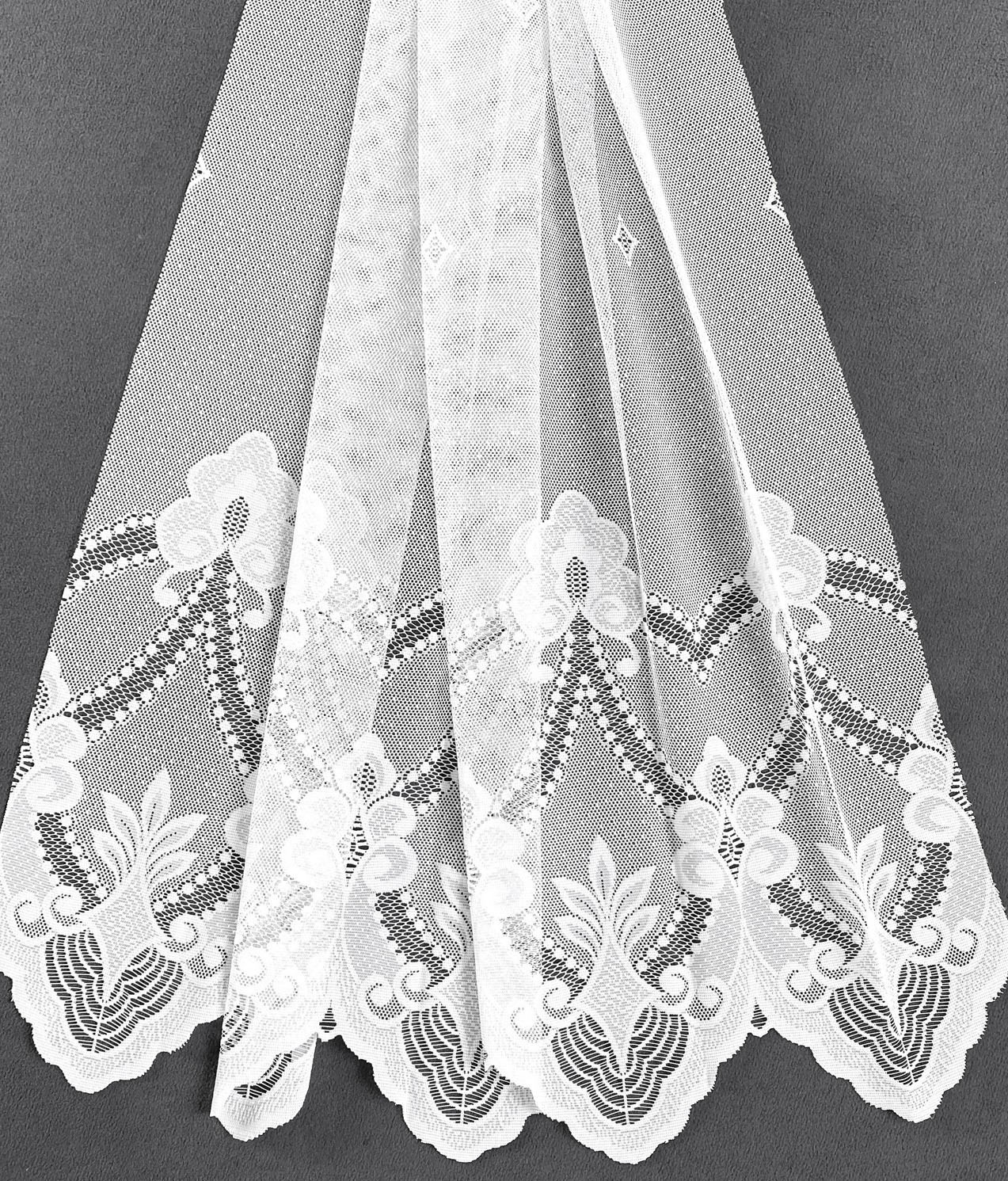 Weckbrodt Gardine "Weimar" Kräuselband 1 Stk. tlg. Jacquard, Bogenstore, fl günstig online kaufen