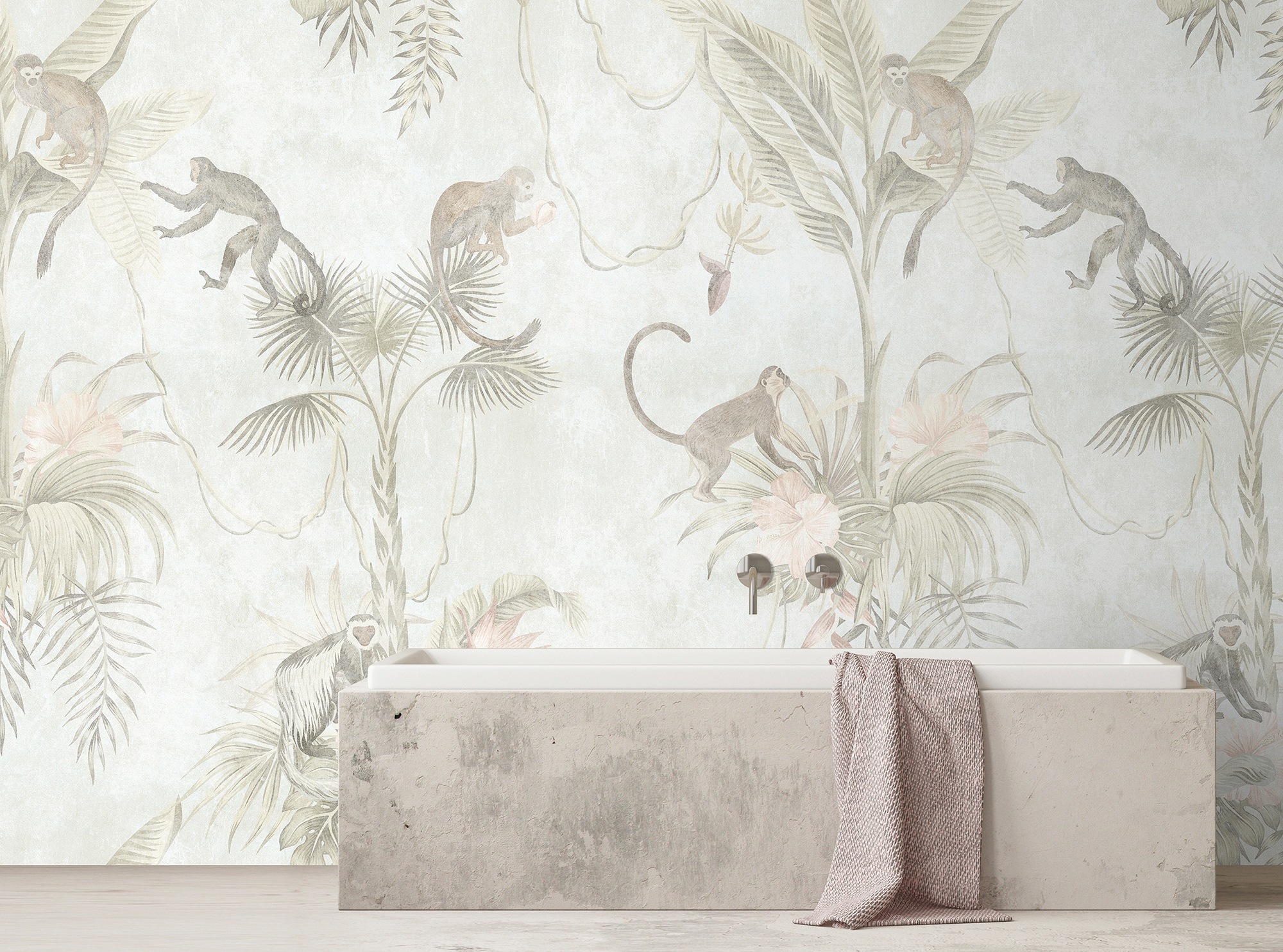 living walls Fototapete »Walls by Patel Life In The Trees«, Vlies, Wand
