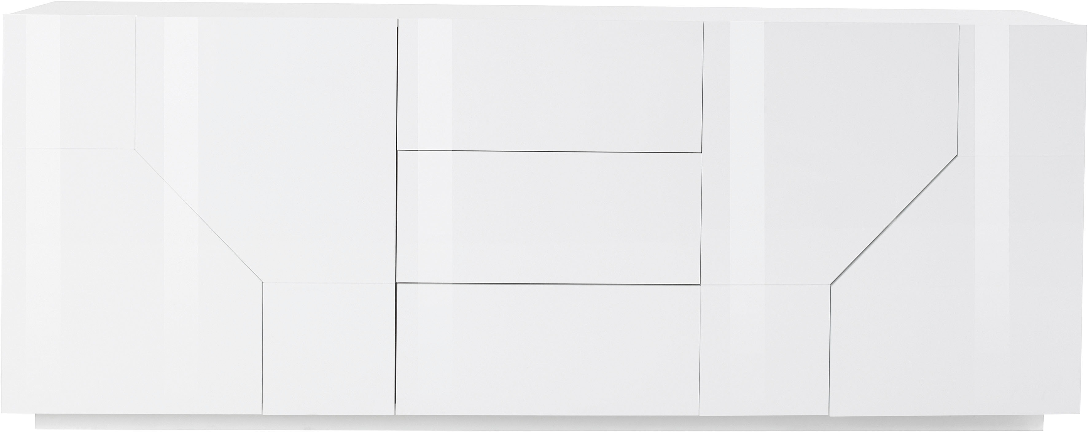 Thumbnail - INOSIGN Sideboard "ALIEN-Kommode, Schrank, Anrichte mit 4 Türen und 3 Schubkästen", Sideboard Breite ca. 200 cm "100 % M...