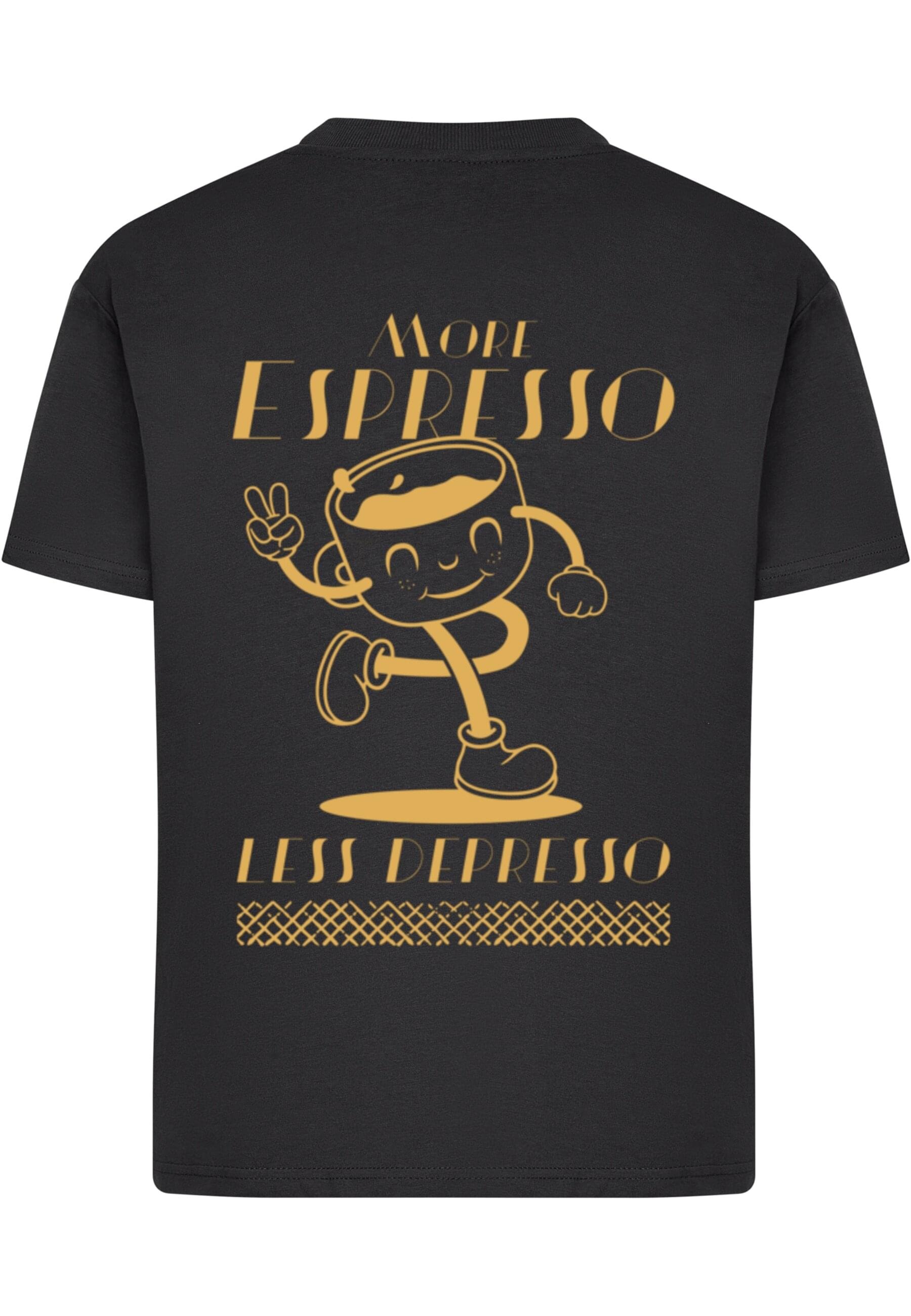 Merchcode T-Shirt »Merchcode Ladies Espresso Tee«, (1 tlg.)
