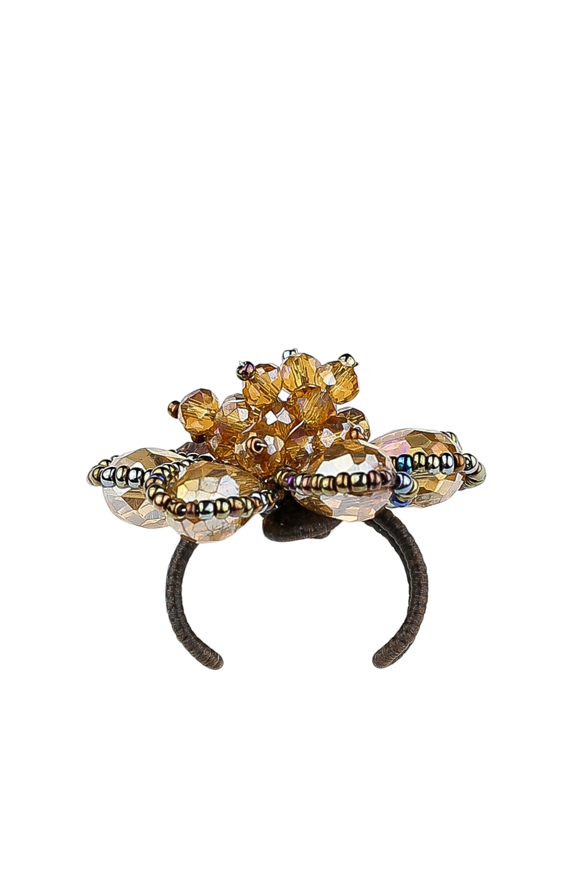 COLLEZIONE ALESSANDRO Fingerring »Strassblüte«