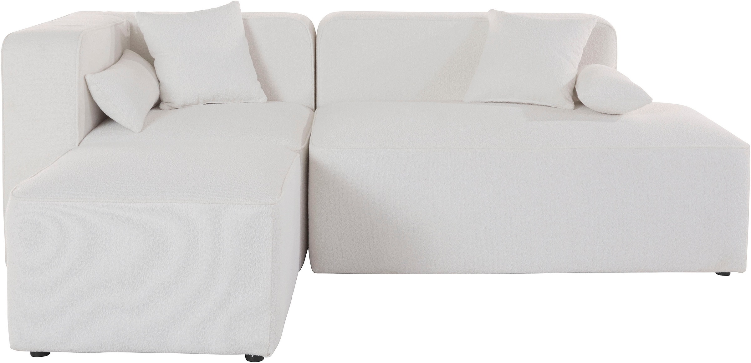 Home affaire Ecksofa "Sundstrup L-Form" Modulserie, individuelle Zusammenst günstig online kaufen