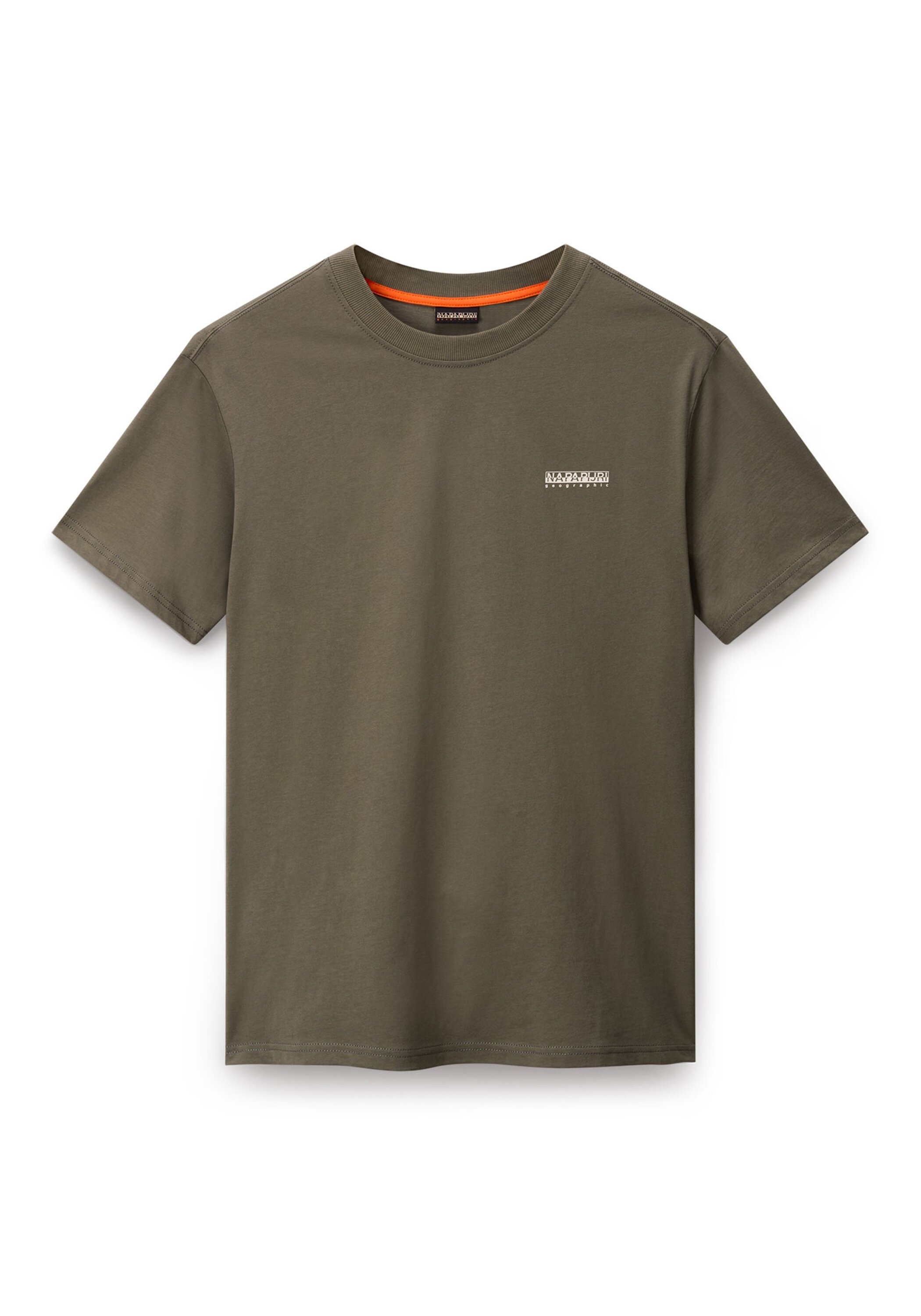 NAPAPIJRI Damen T-Shirt "T-Shirt S-SMALL BOX 1er Pack", grün, Gr. XXL, Obermaterial: 100% Baumwolle CO., Shirts