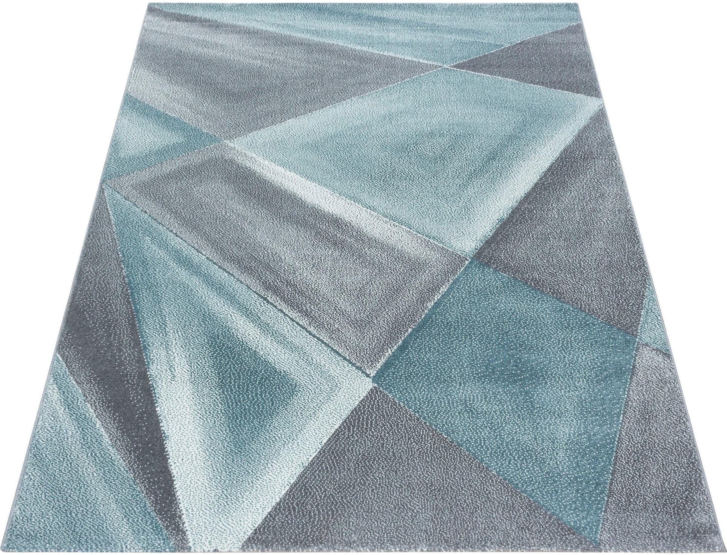 Ayyildiz Teppiche Teppich »Beta 1130« rechteckig 11 mm Höhe auch als Läufer, Kurzflor, Wohnzimmer