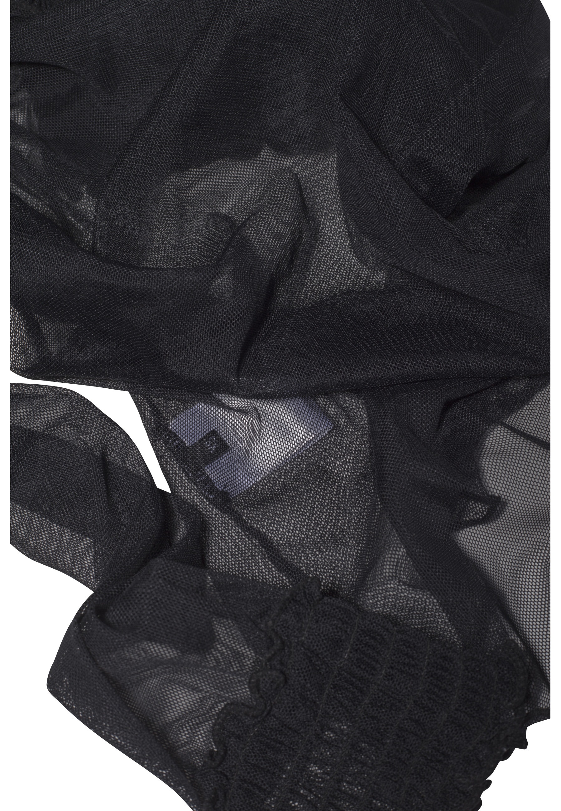 URBAN CLASSICS T-Shirt »Urban Classics Damen Ladies Double Layer Mesh L/S« 1 Stk.