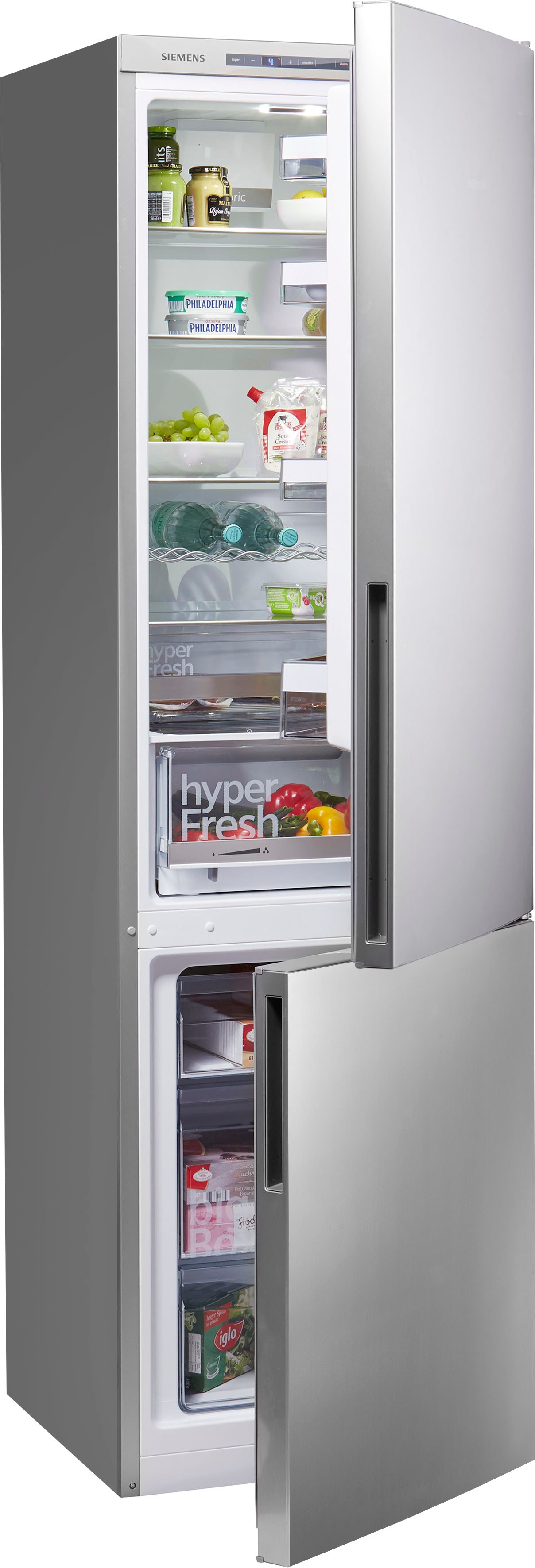 SIEMENS Kühl-/Gefrierkombination iQ500 "KG39EALCA" 201 cm hoch 60 cm breit