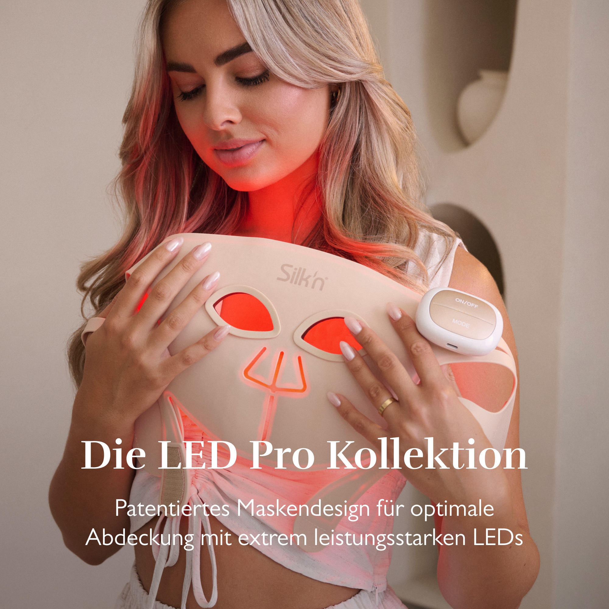 Silk'n Anti-Aging-Gerät »LED Face Mask Pro«