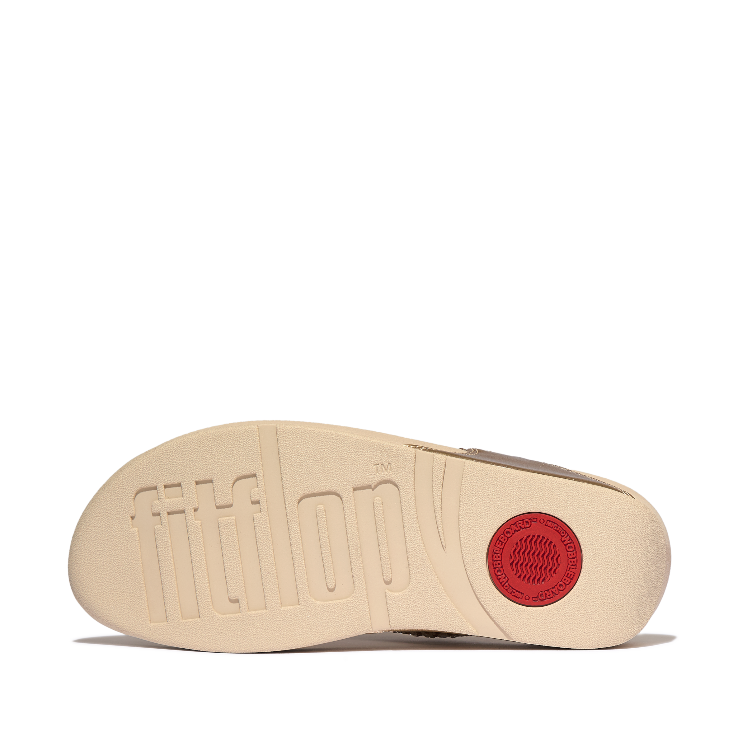 Fitflop Zehentrenner »LULU CRYSTAL-MIX METALLIC TOE-POST SANDALS«  Keilabsatz, Plateauschuh, Dianette mit mehrfarbigen Strasssteinchen