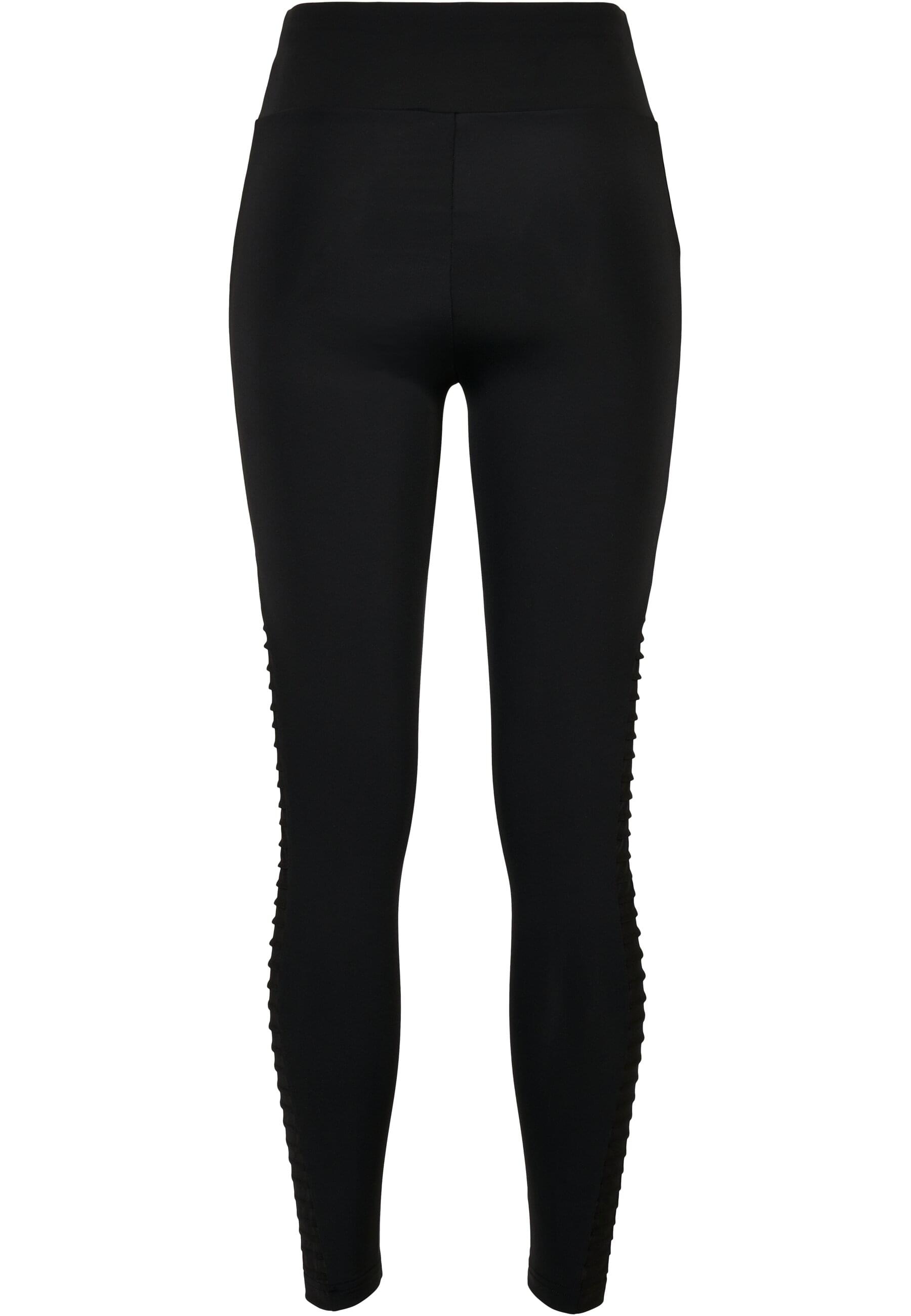 URBAN CLASSICS Leggings »Urban Classics Damen Ladies Highwaist Biker Tech Mesh Leggings«, (1 tlg.)