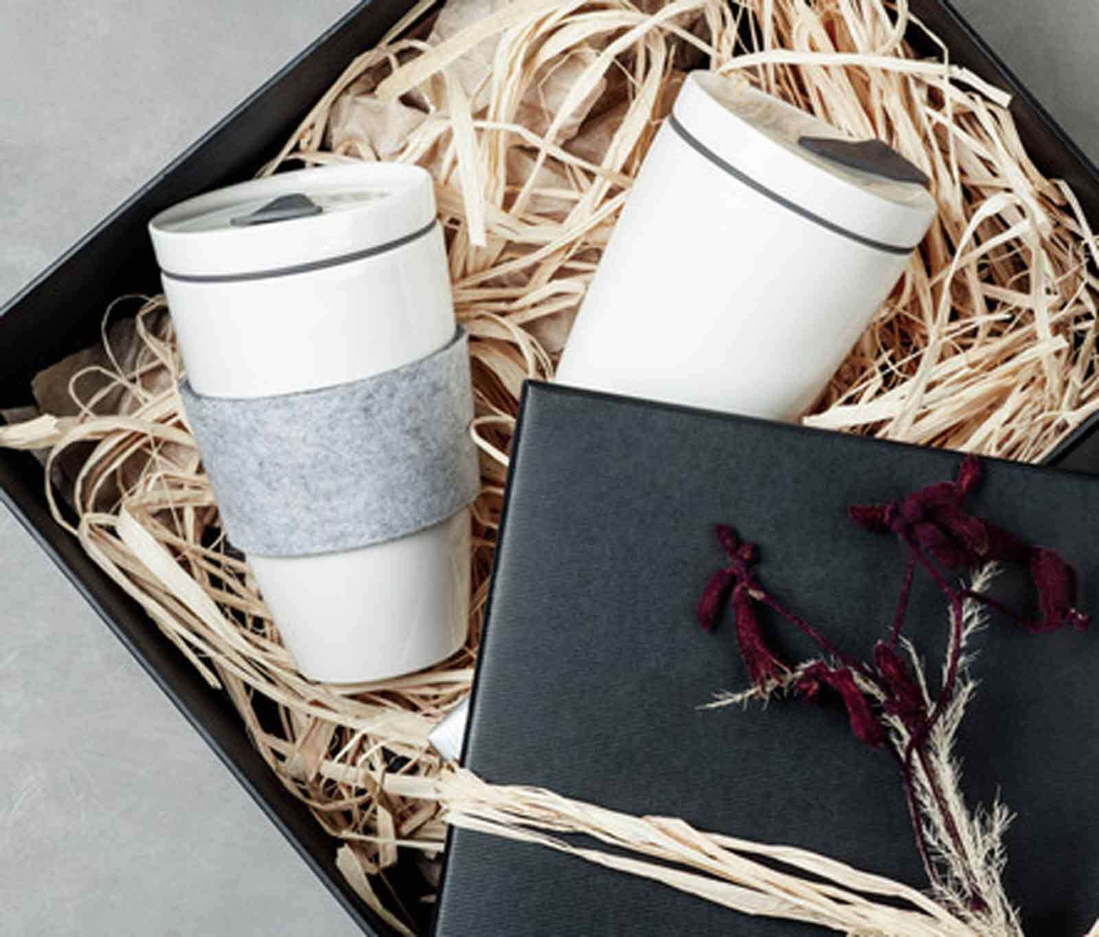 like. by Villeroy & Boch Isolierflasche »Kaffeebecher To Go 350 ml weiß«