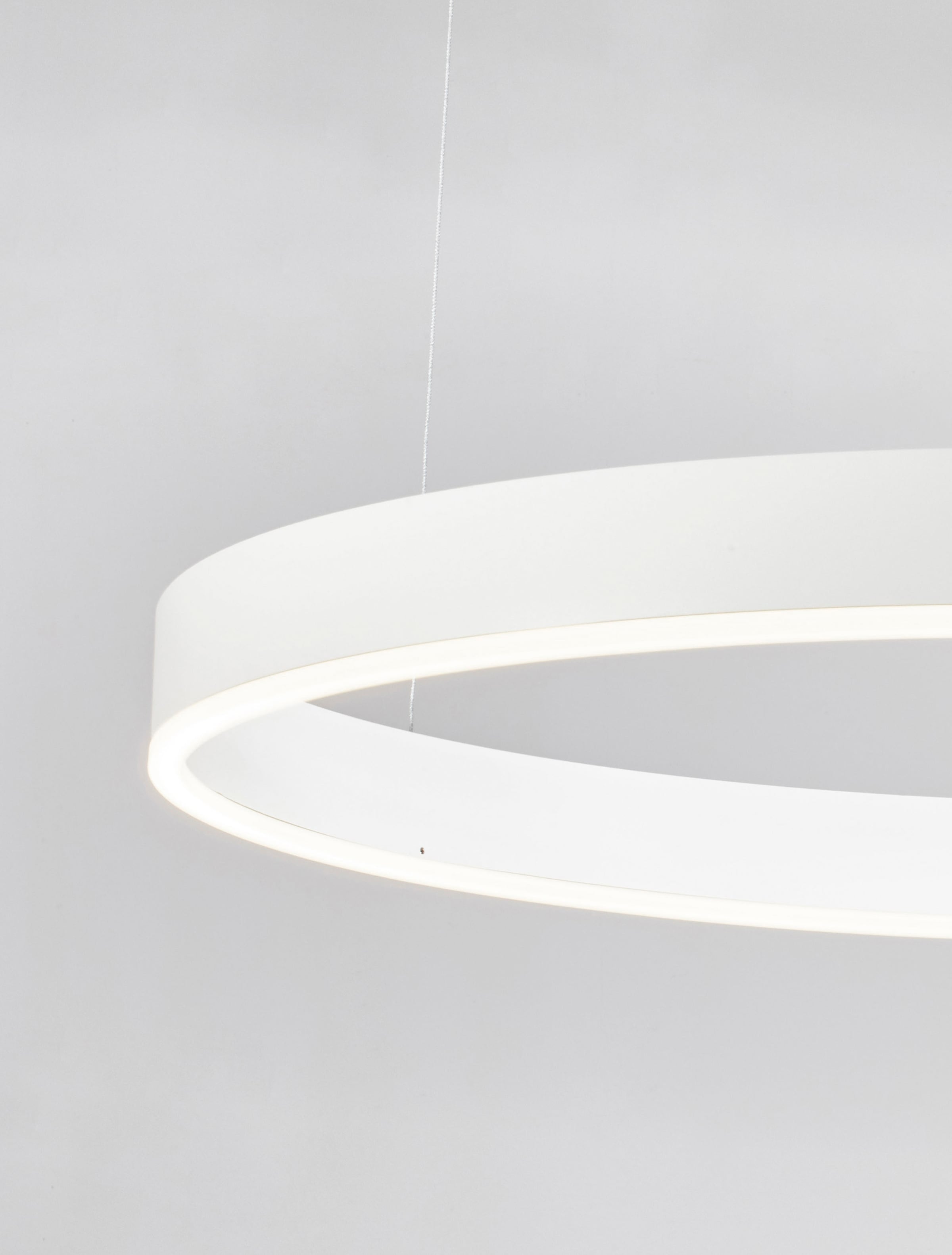 Nova Luce LED-Hängeleuchte »MOTIF« LED-Modul 1 Stk. Warmweiß dimmbar, höhenverstellbar, Lichtfarbe verstellbar, Fernbedienung