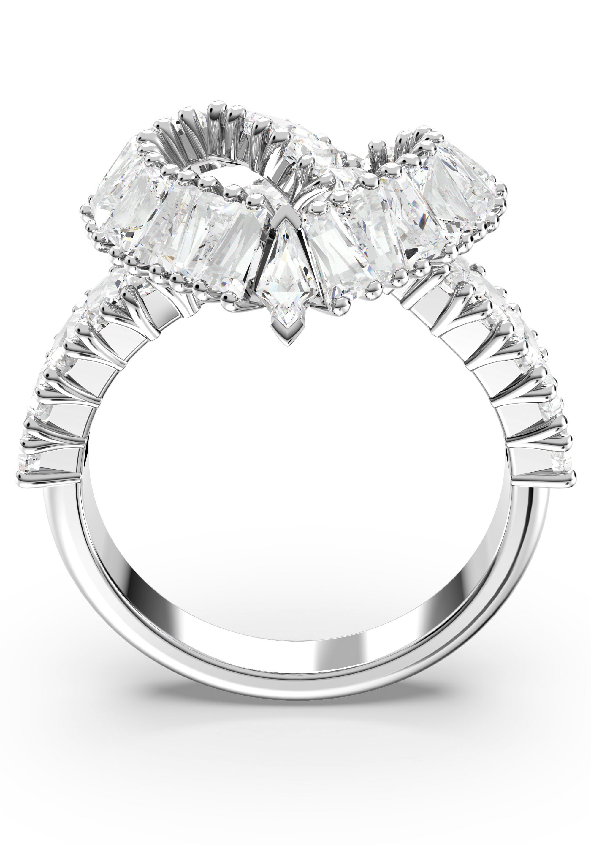 Swarovski Fingerring »Matrix Cocktail Herz, 5648290,-91,-92, -93, 5647590«, mit Swarovski® Kristall