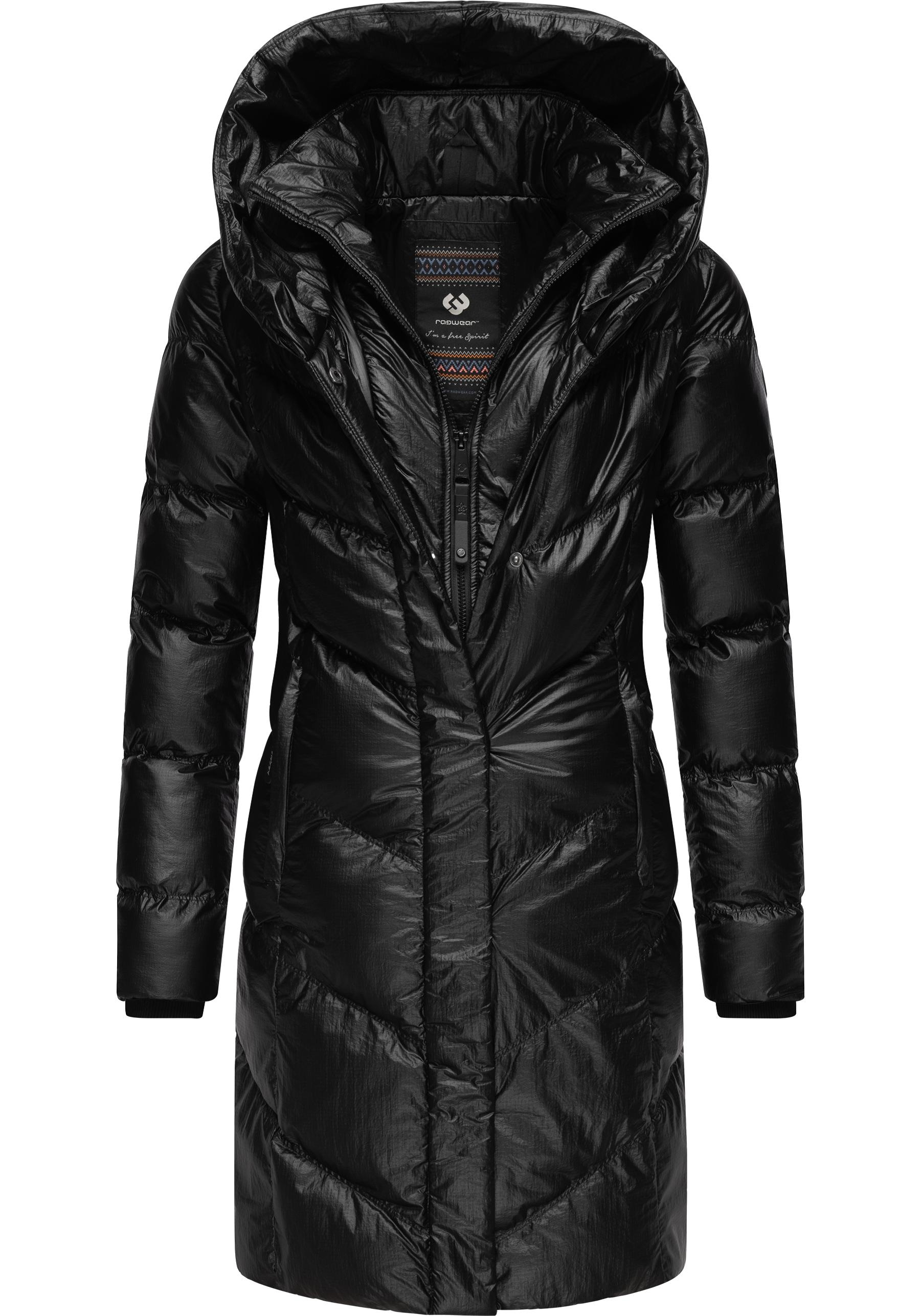 Ragwear Kurzmantel »Natalka Bling« Damen Winte...