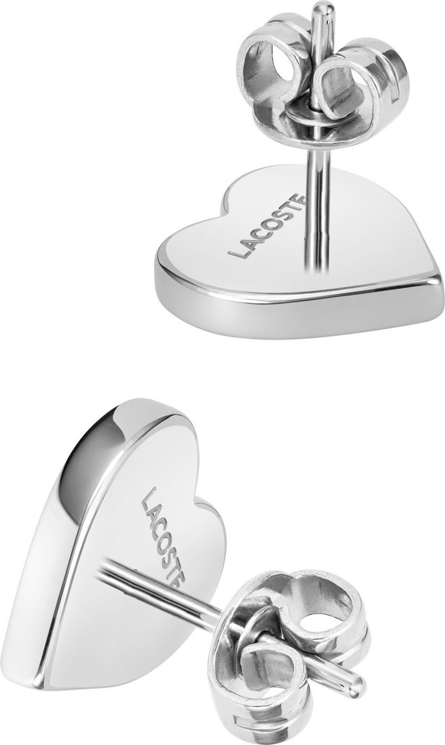 Lacoste Paar Ohrstecker »Schmuck Geschenk Edelstahl Ohrringe LOVE MY CROC, 2040421«