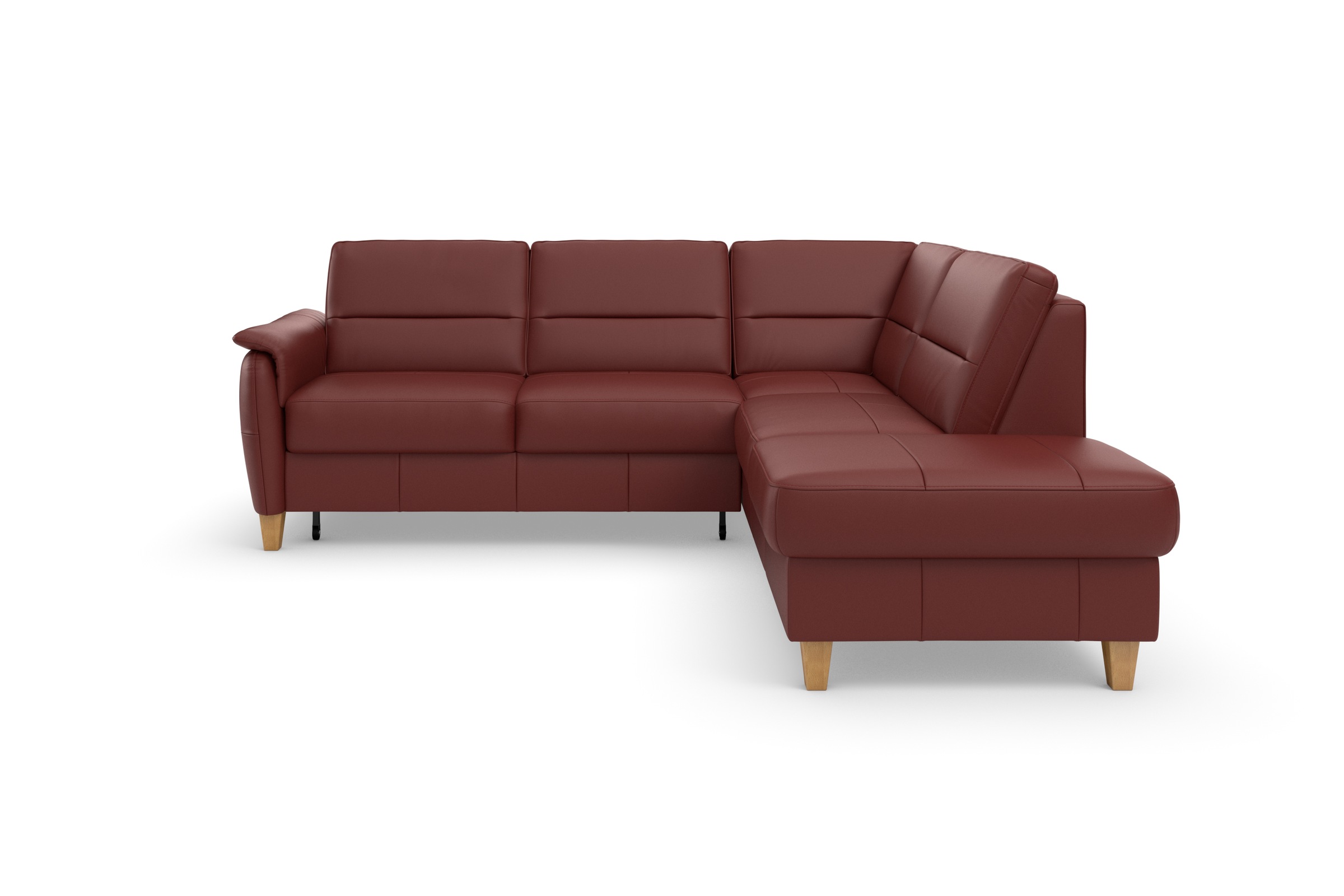 Home affaire Ecksofa "Palmera L-Form", Federkern, wahlweise mit Bettfunktio günstig online kaufen